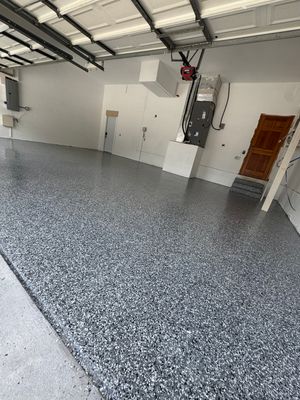 Brandon, FL Garage Transformation with Wombat Flake