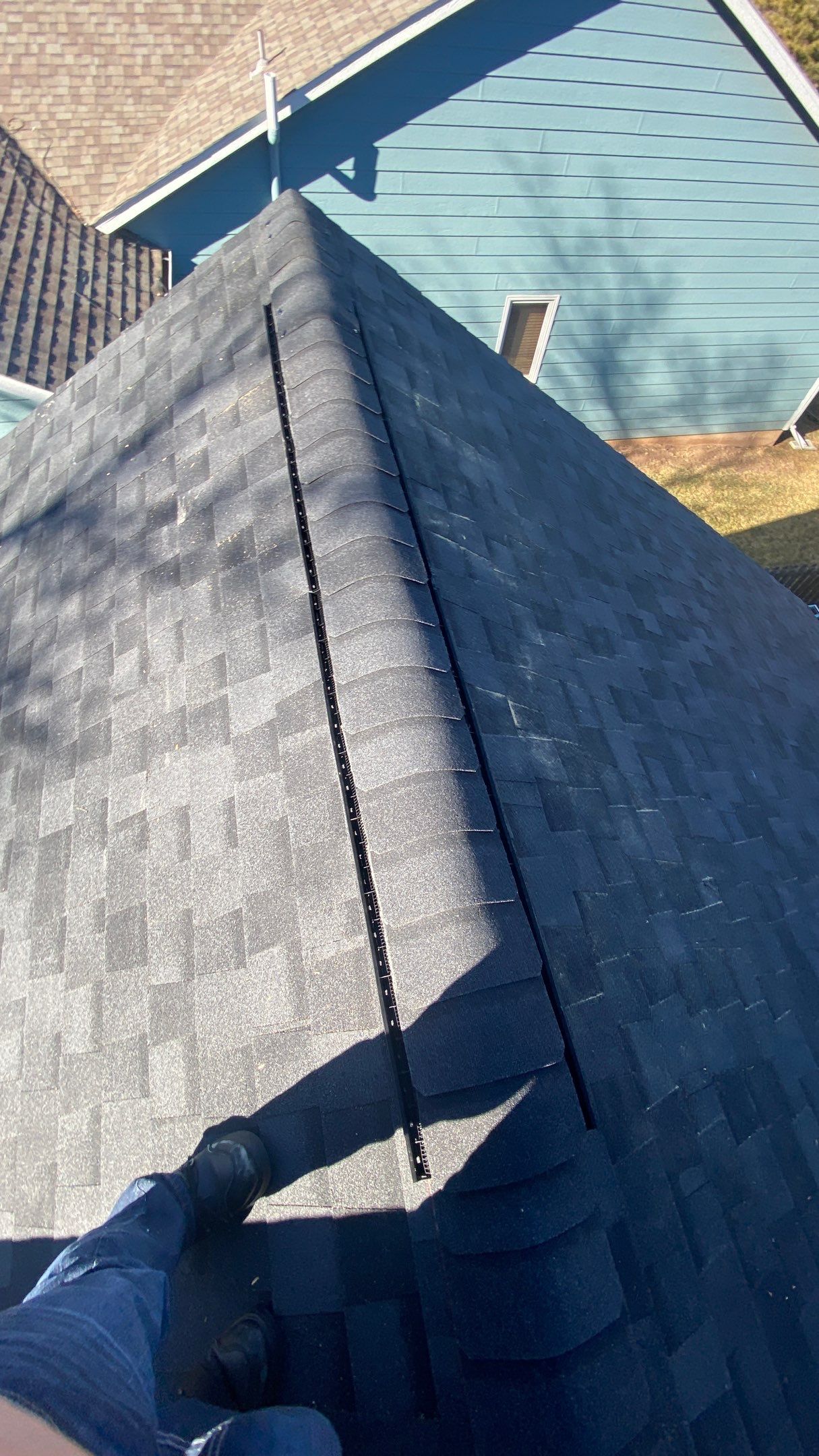Resdiental Hail Damage Roof Replacement using Certainteed Northgate by Black Belt Roofing