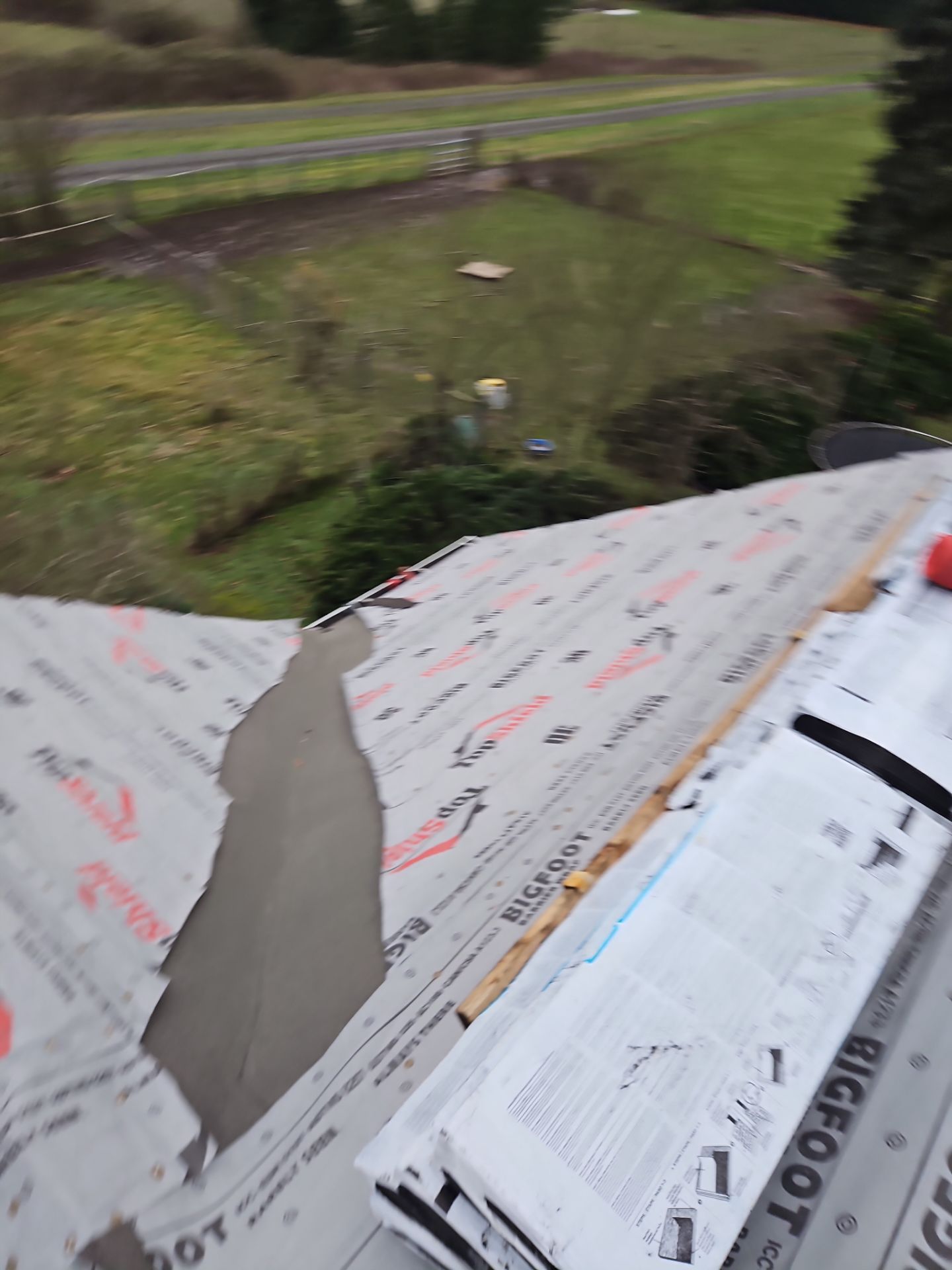 Residential Roofing Installation using IKO Dynasty (Color: Granite Black) by Orezona Building & Roofing Company, Inc.