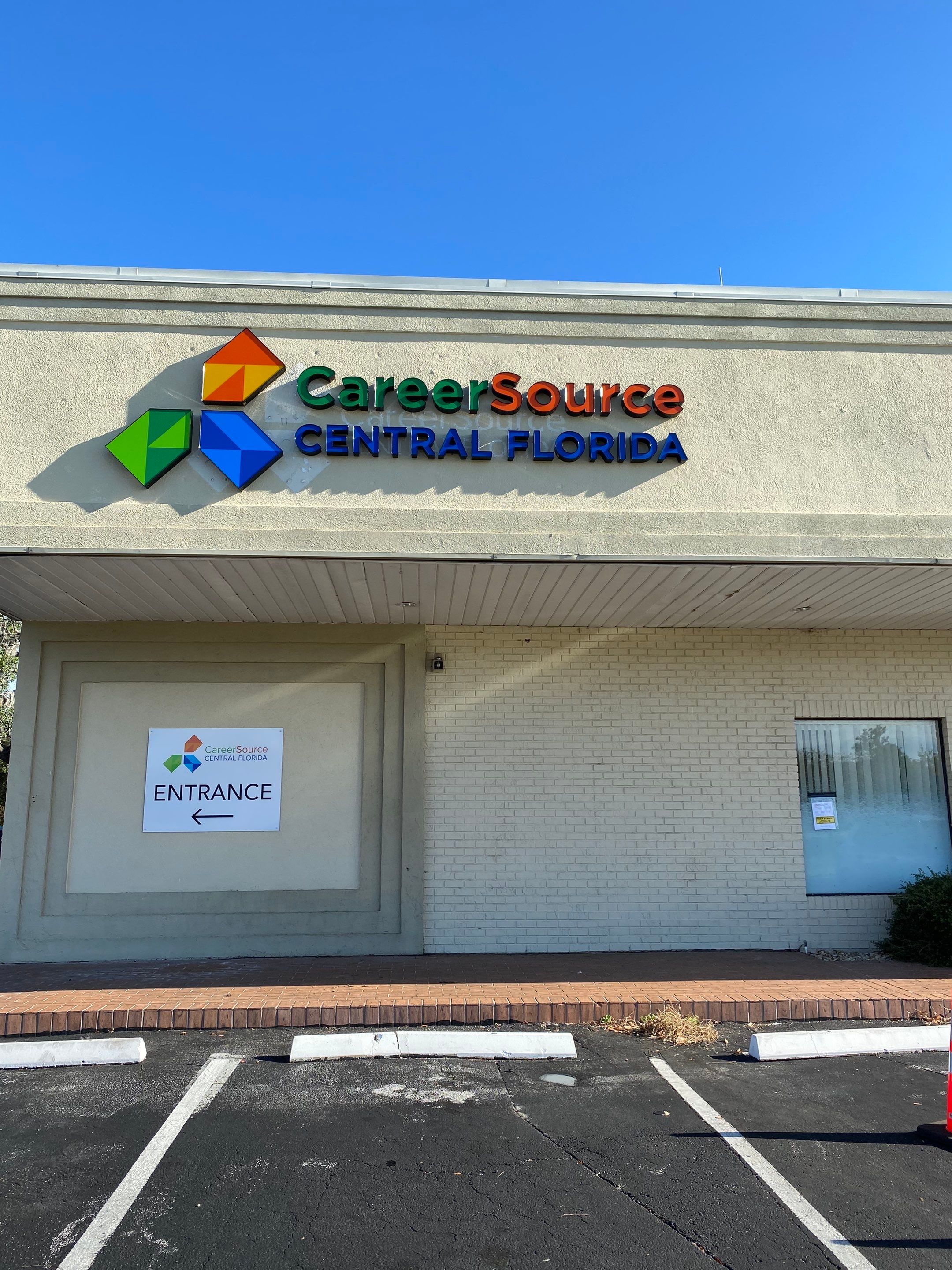 Flush Mounted Channel Letters for CareerSource by SignCrafters