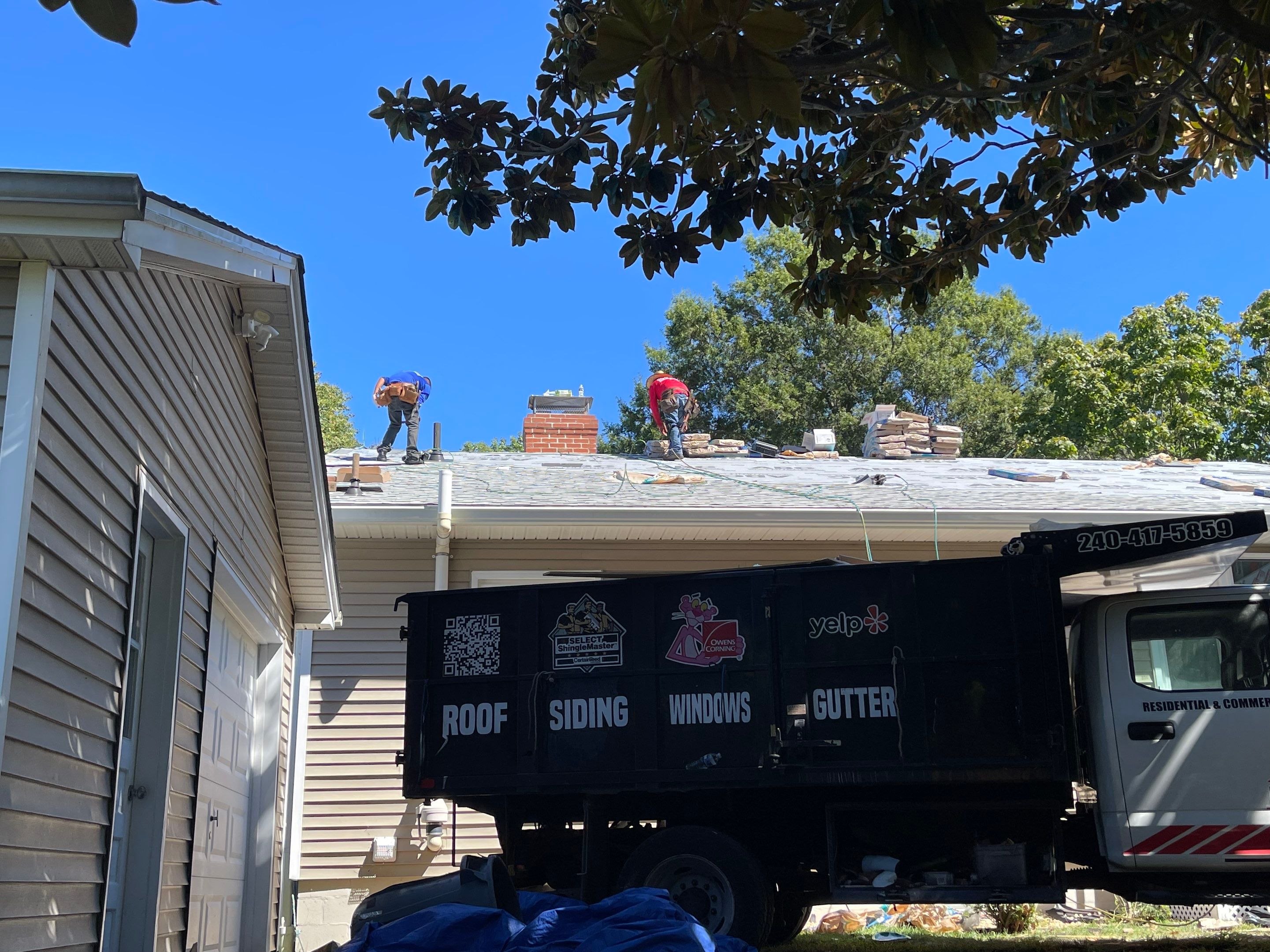 Roof replacement by Window Depot of Annapolis