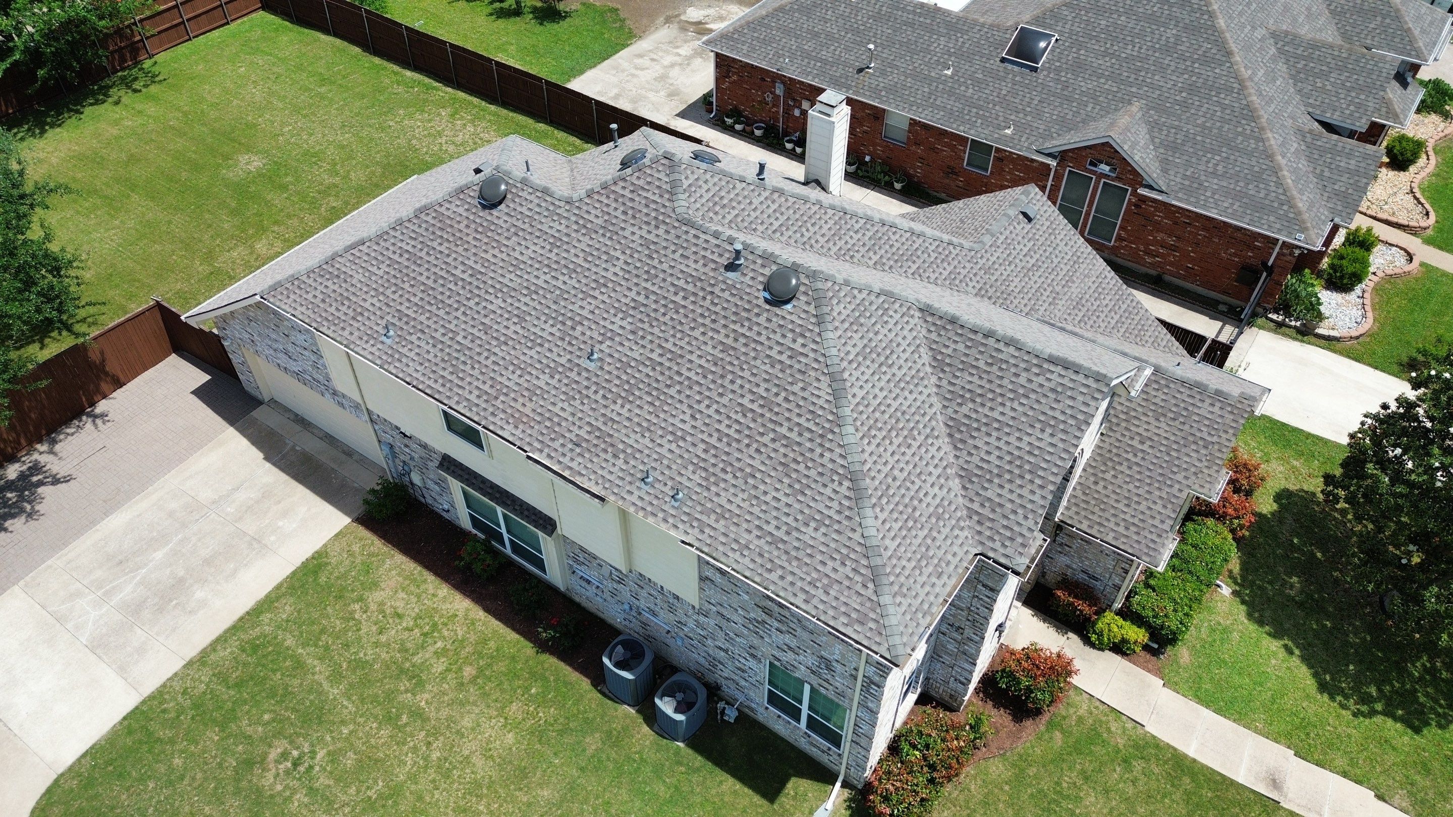 Project in Murphy  by Zeus Exteriors
