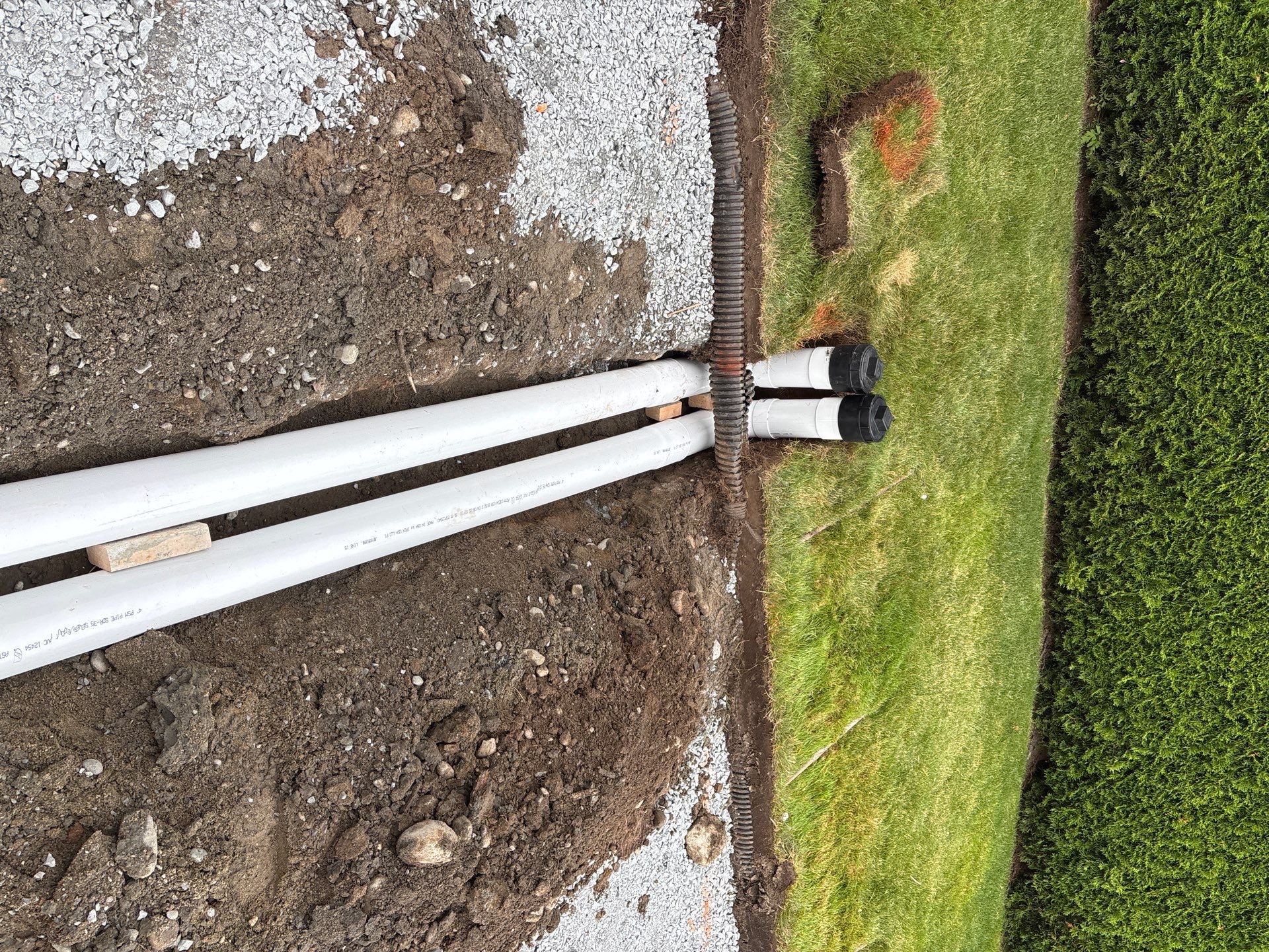 Exposed Aggregate Concrete Driveway Makeover  by Jireh Asphalt & Concrete Inc 