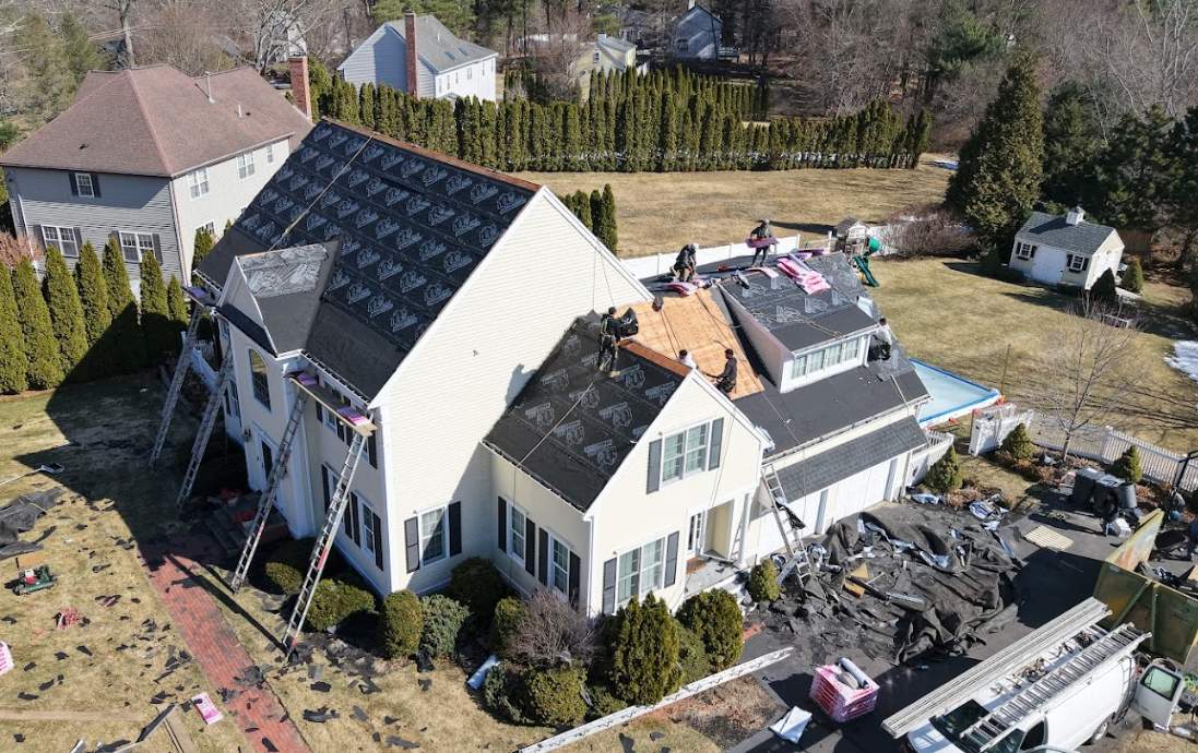  Premium Roof Replacement in Millis – Owens Corning Duration, Onyx Black by JOHNNYS PRO