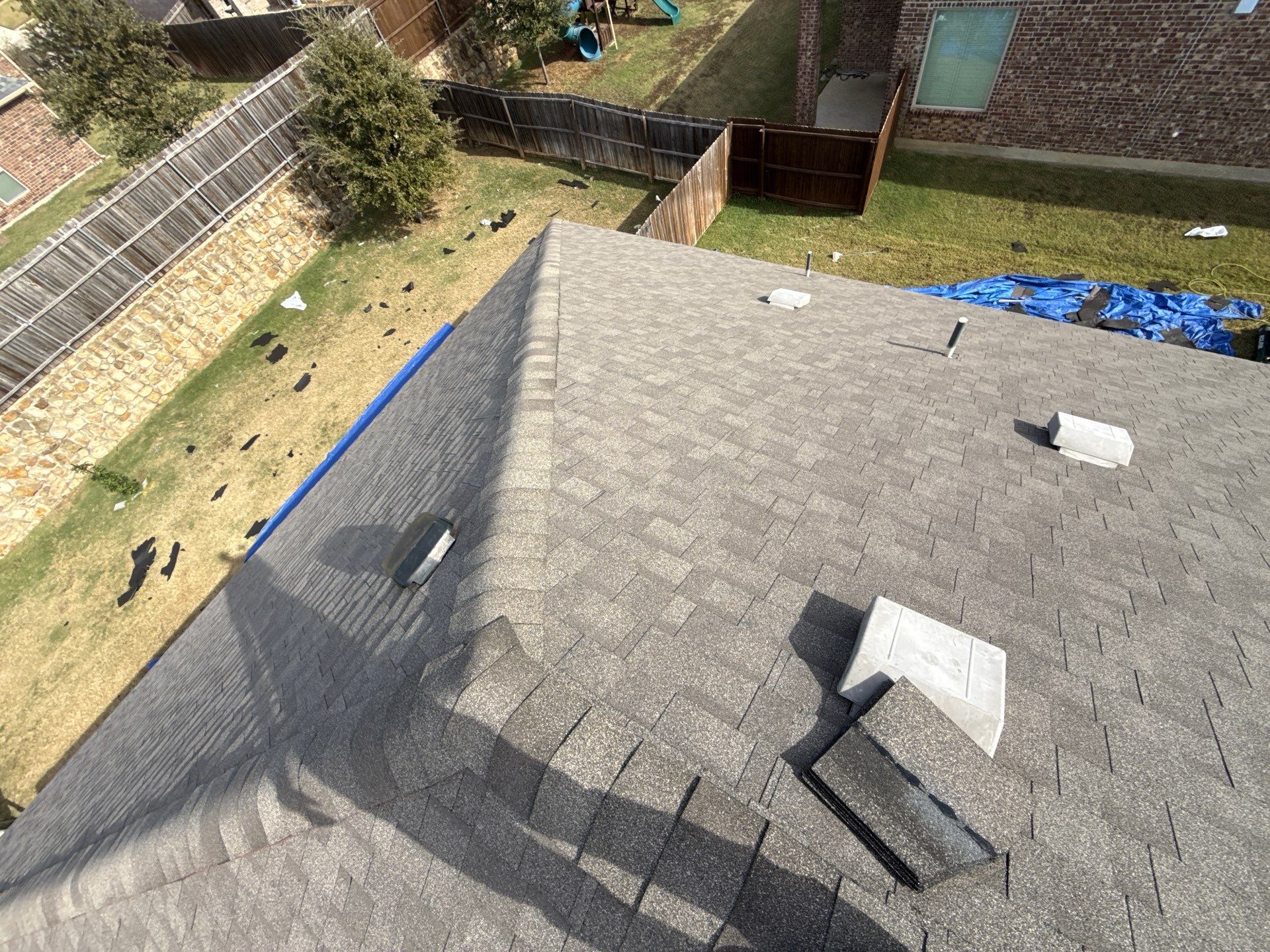 GAF Timberline HDZ - Weathered Wood by Top Sun Roofing