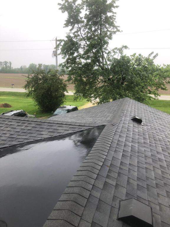 Residential Roofing Installation using 60 mil rubber roof  by Nitro Roofing and Construction