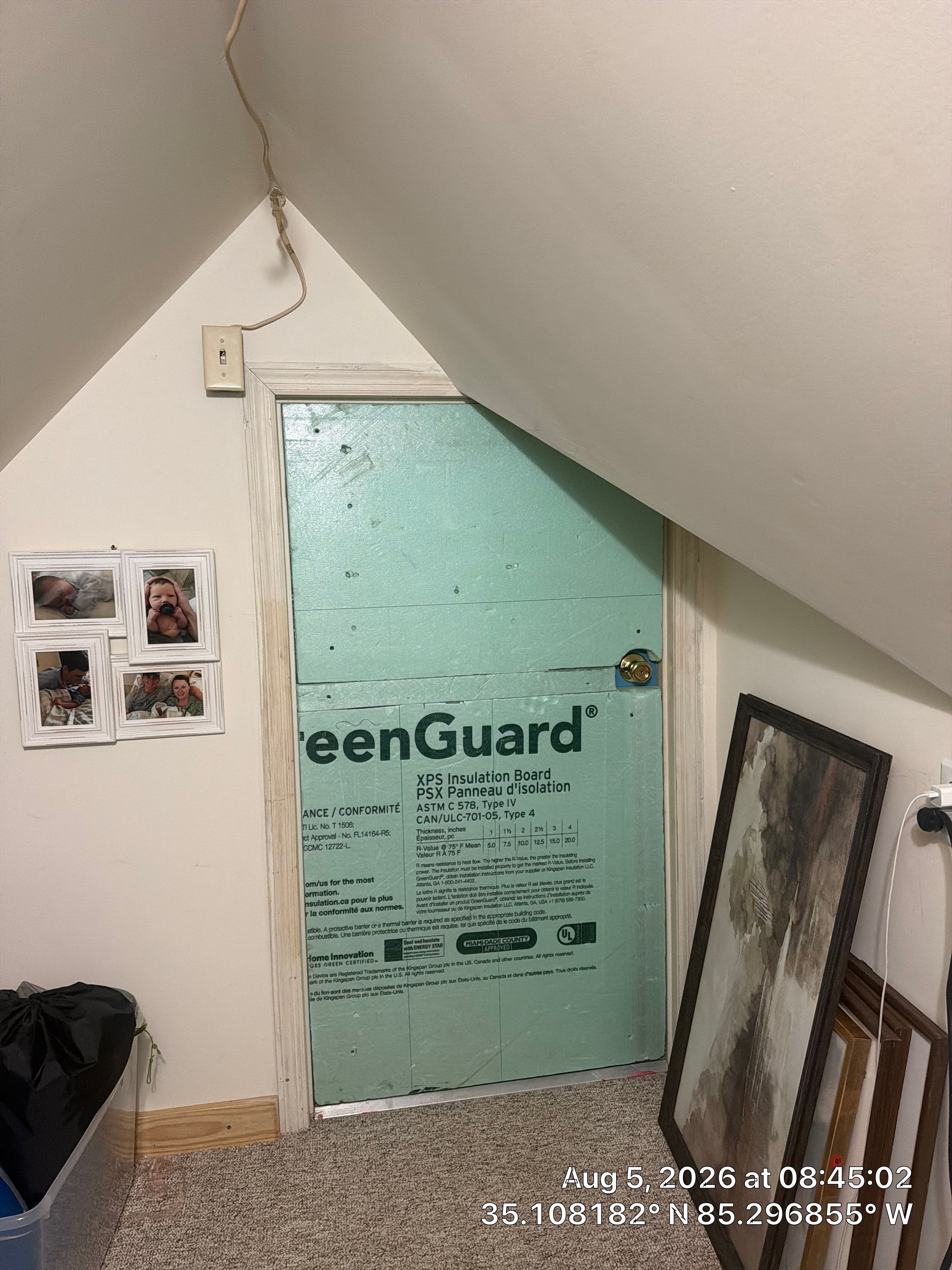 Attic Insulation and Rigid Foam Installation in Chattanooga by CompanyCam Sales Demo