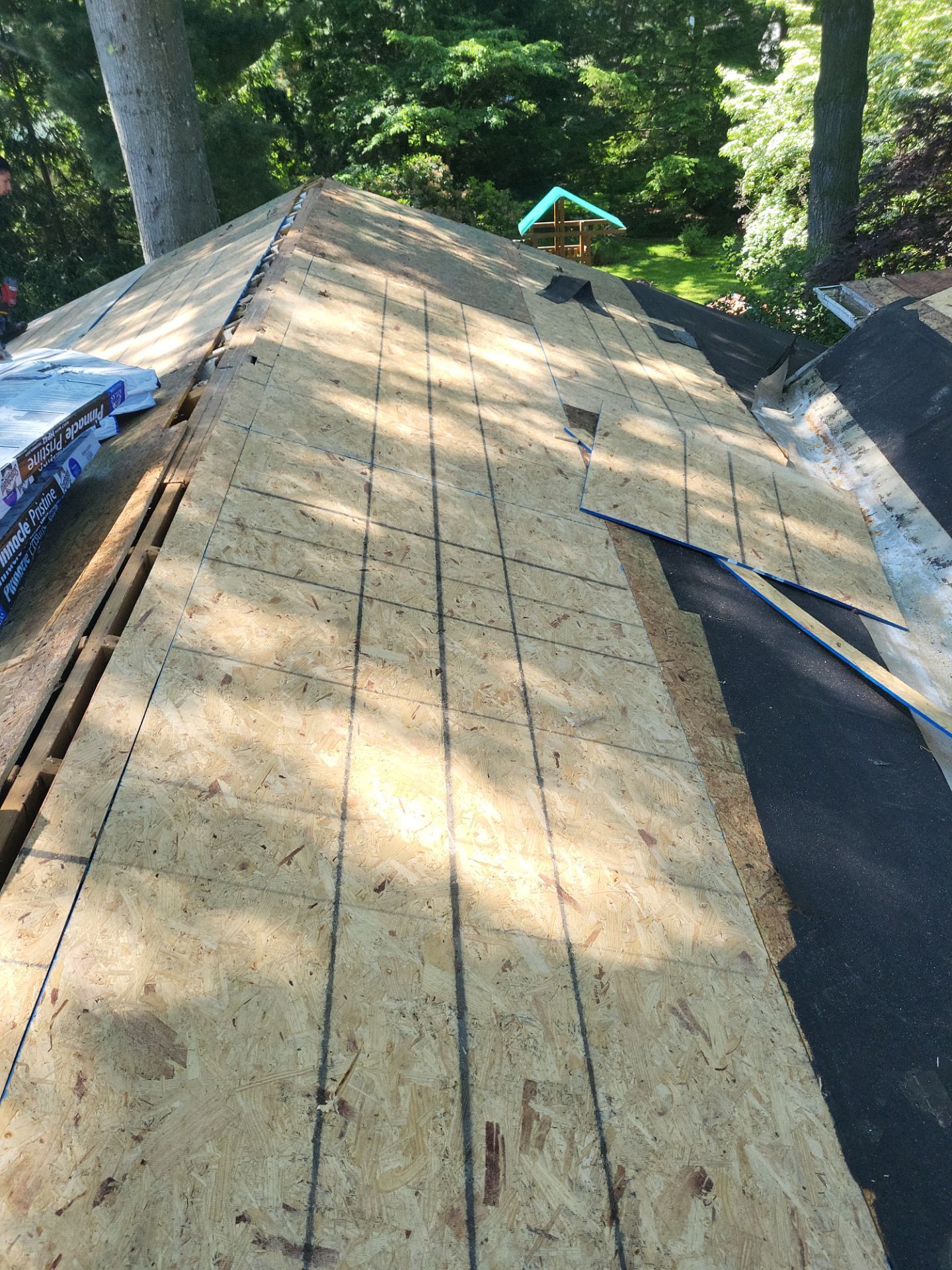 Atlas Pinnacle, Color, Burnt Hickory, Drip Edge, Color, Royal Brown by Eagle Eye Roofing