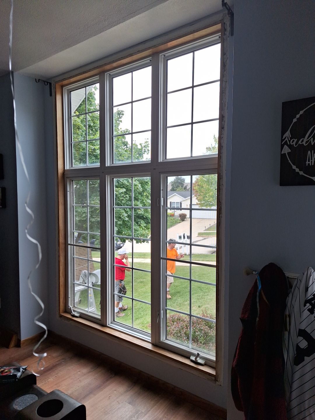 Window Installation using Provia Windows by Total Restoration Services 