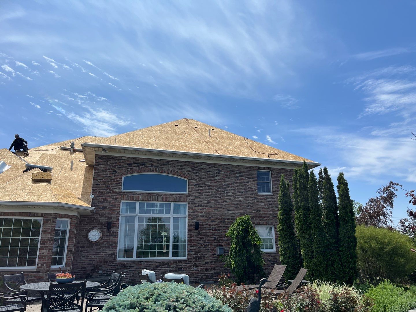 Residential Roofing Installation using GAF Timberline HDZ Charcoal by Nitro Roofing and Construction