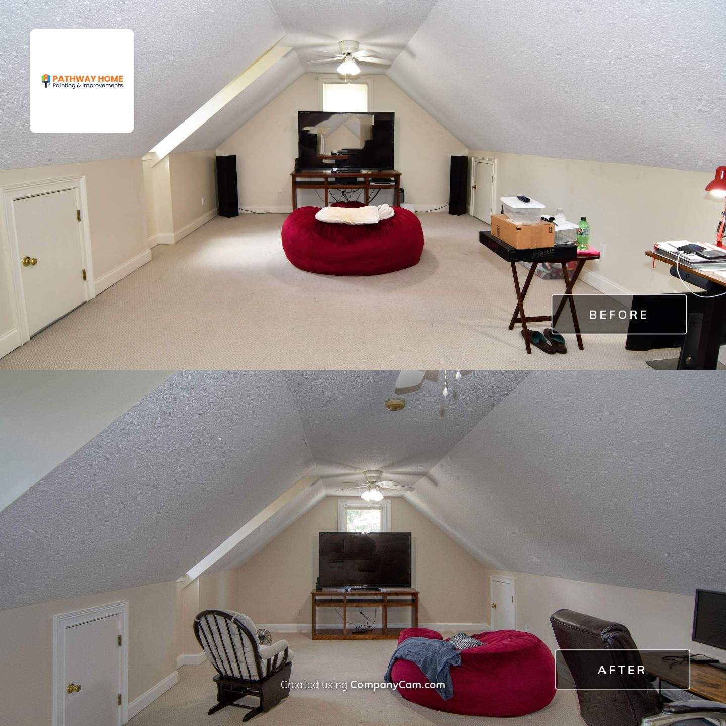 Comprehensive Interior Painting and Drywall Repair in Moncks Corner by Pathway Home Painting & Improvements