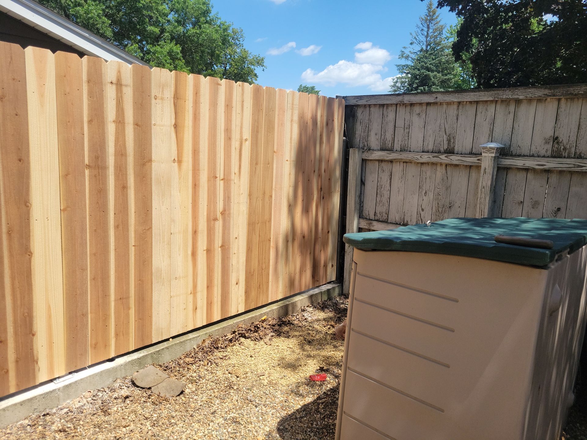 Project in Cedar Falls by Perfect Picket Fence and Stain