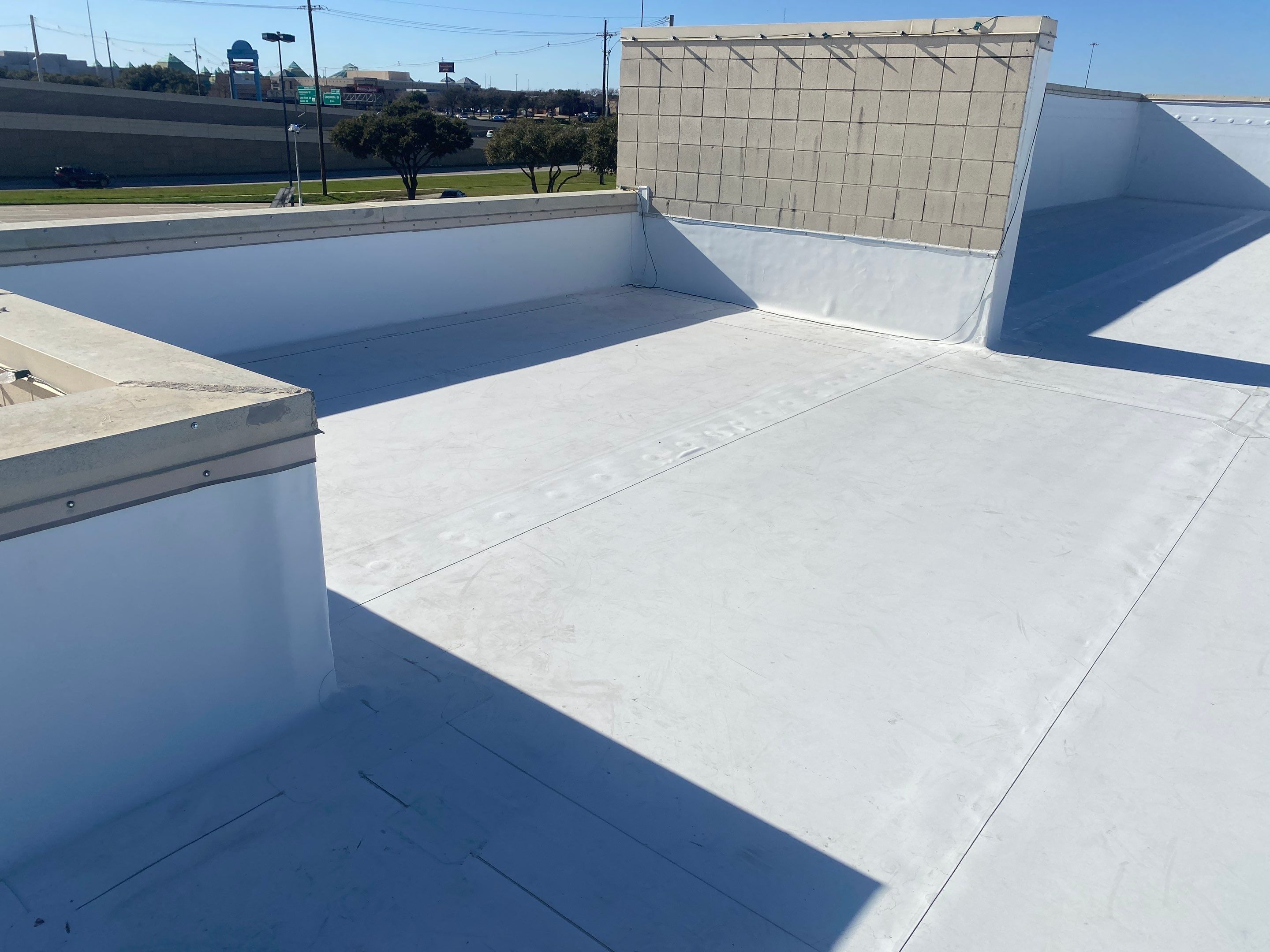 Commercial Roof Replacement using VersiFleece TPO by Roof Experts