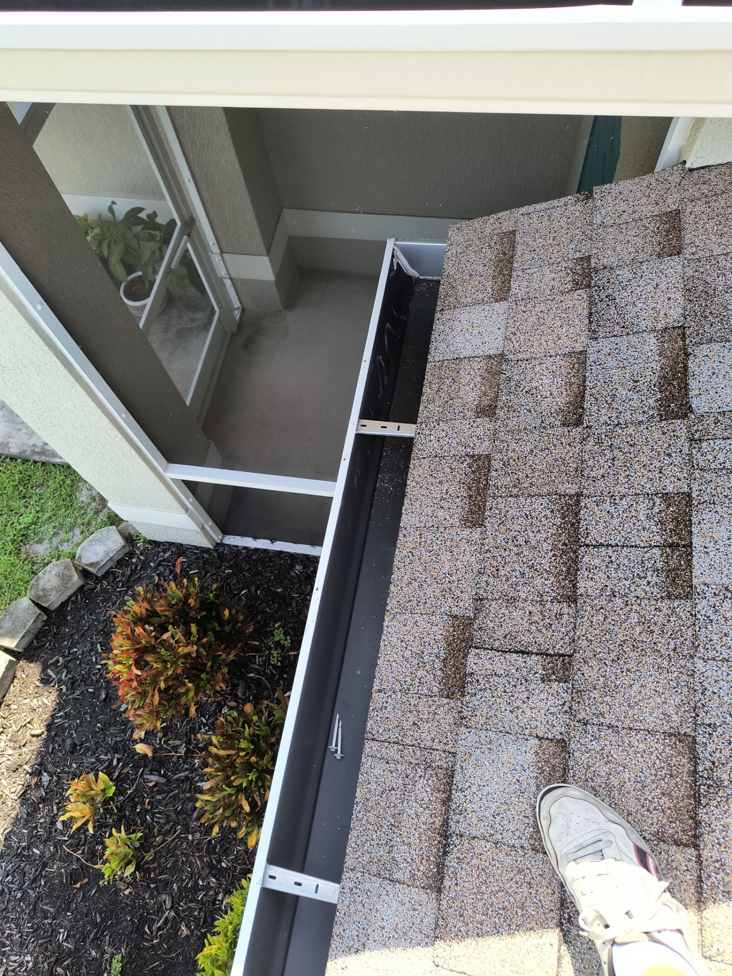 Leaf Guard System Installation in Cape Coral FL by Gutter Professors