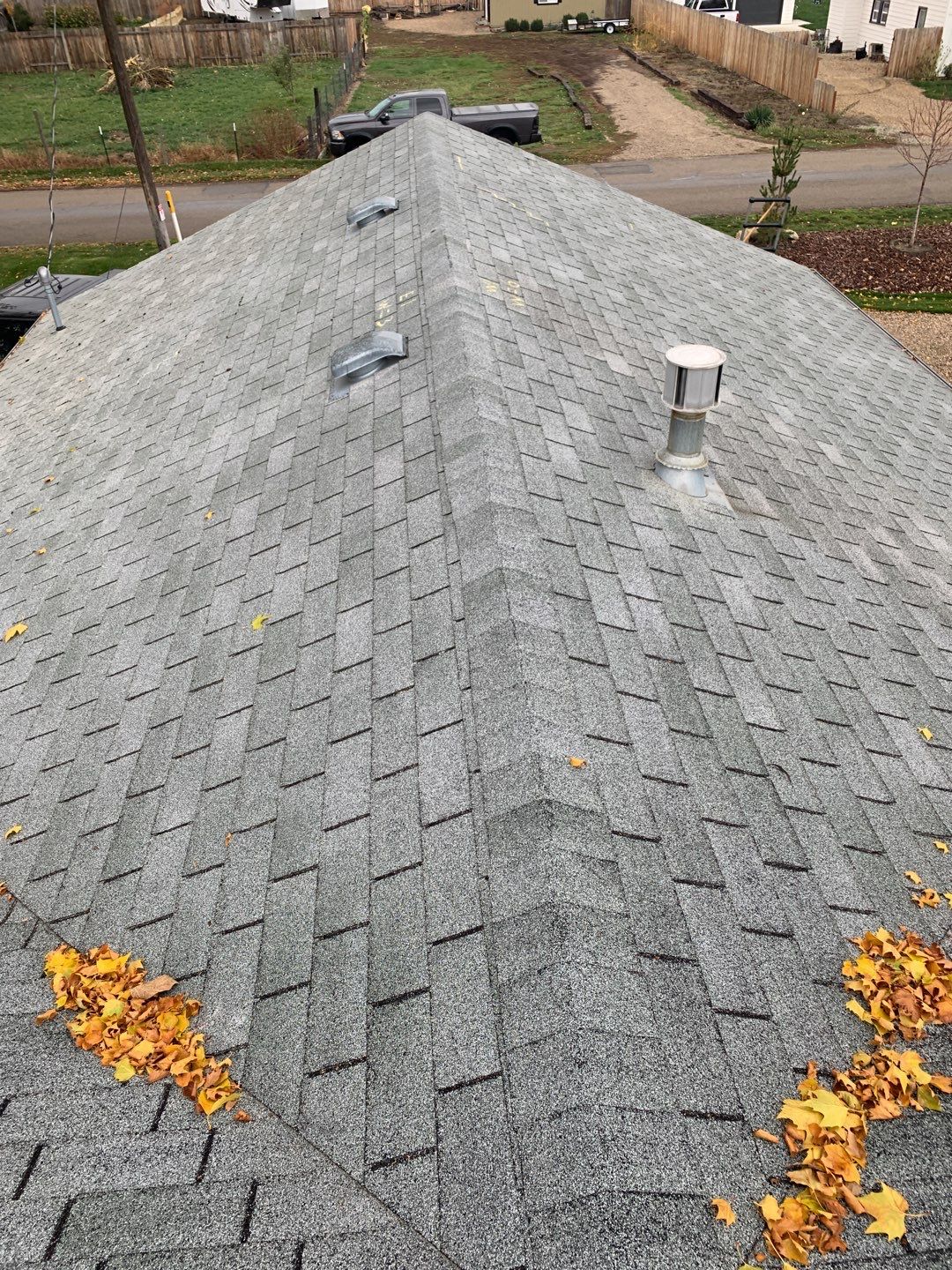 Star Idaho Single level roofing replacement using Duration Brownwood by ID Roofing LLC