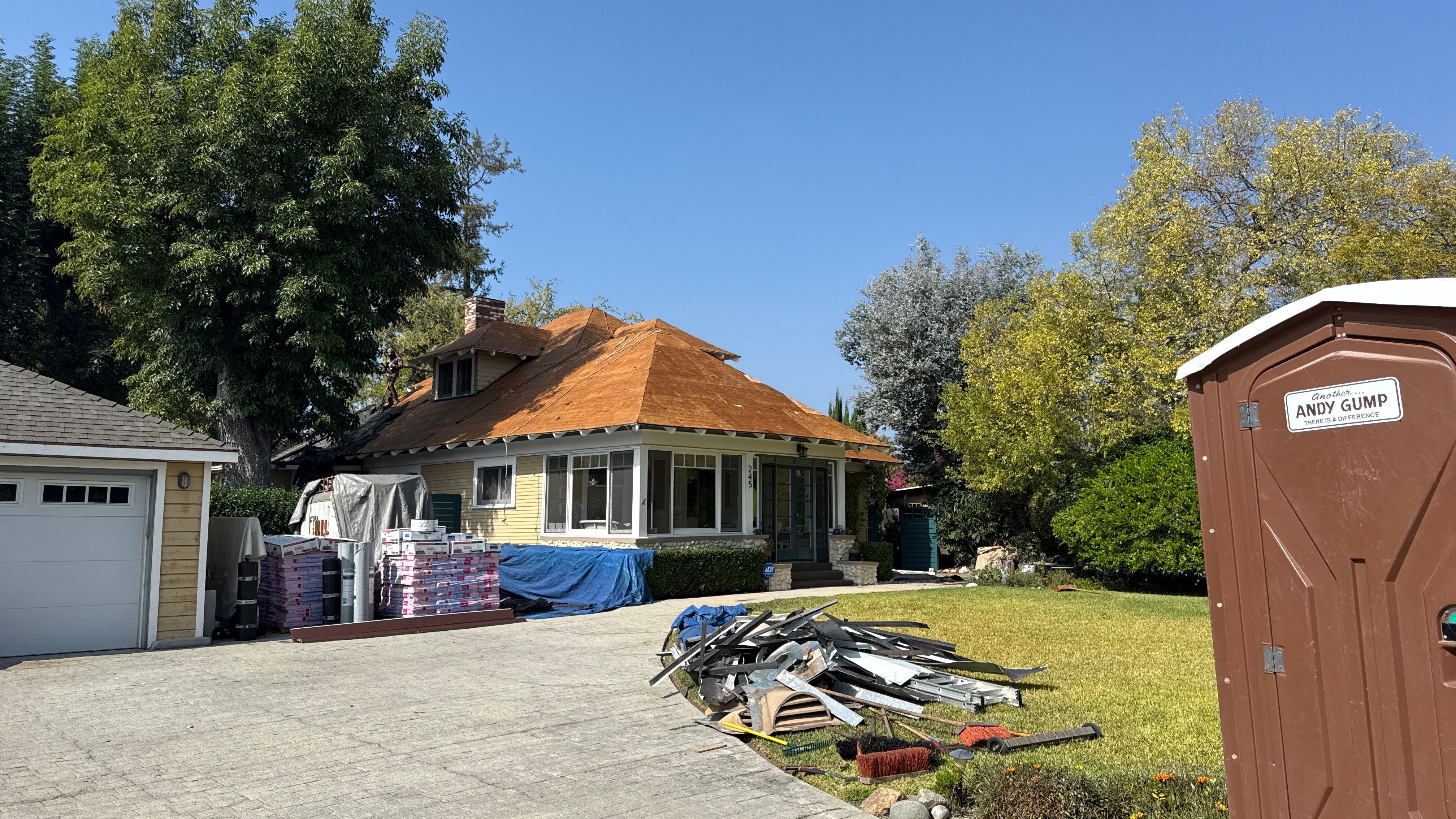 Residential Roofing Project in Pasadena by Hull Brothers Roofing