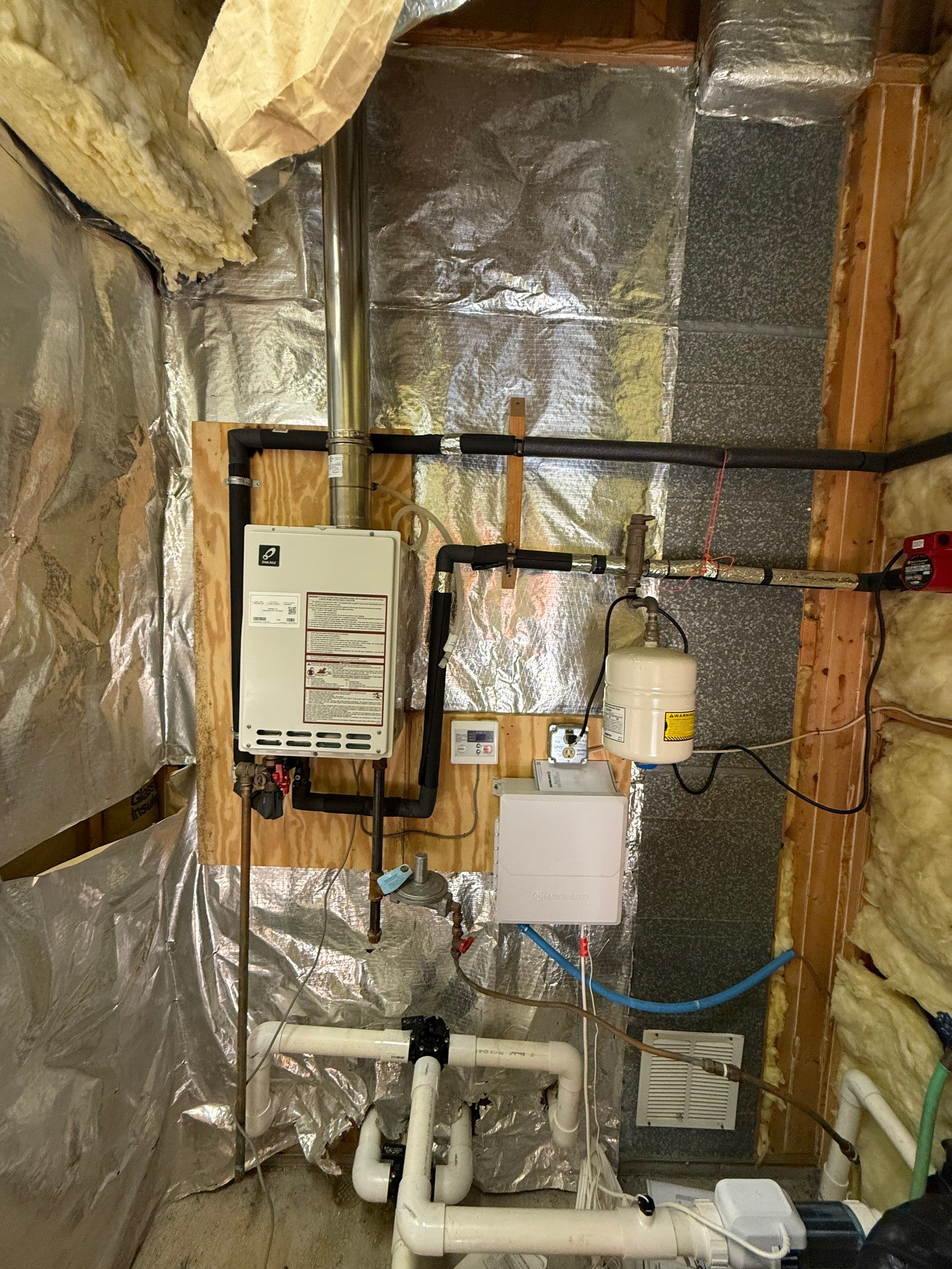 Tankless Hot Water Heater by Elemental Heating and air conditioning LLC