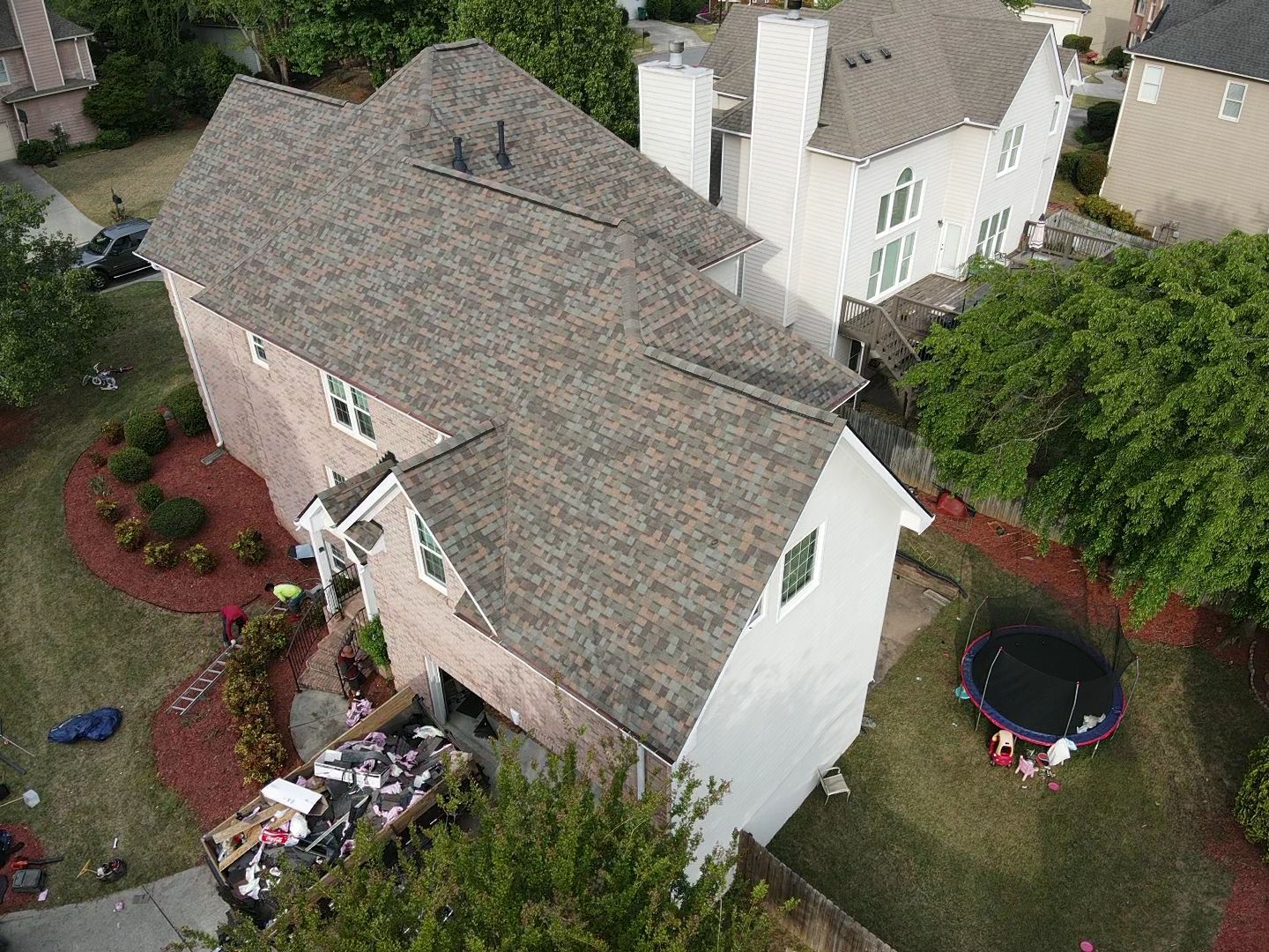 Residential Roofing Installation using Owens Corning by Inspector Roofing and Restoration