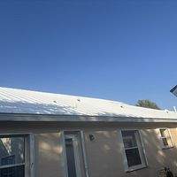 24ga 1.5" Mechanical Seam Regal White  by Total Roofing System The Metal Roof Experts