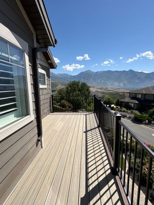 Expanded Deck with Covered Outdoor Living