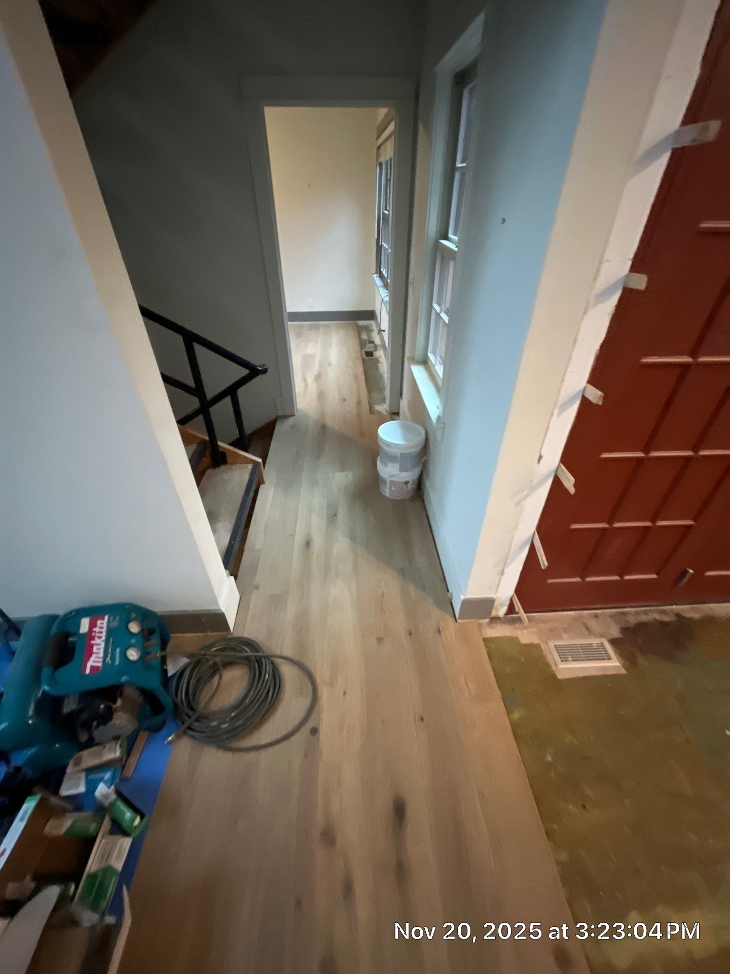 Duchateau Harmattan Hardwood with Matching Treads! by RTBaldwin Hardwood Floors