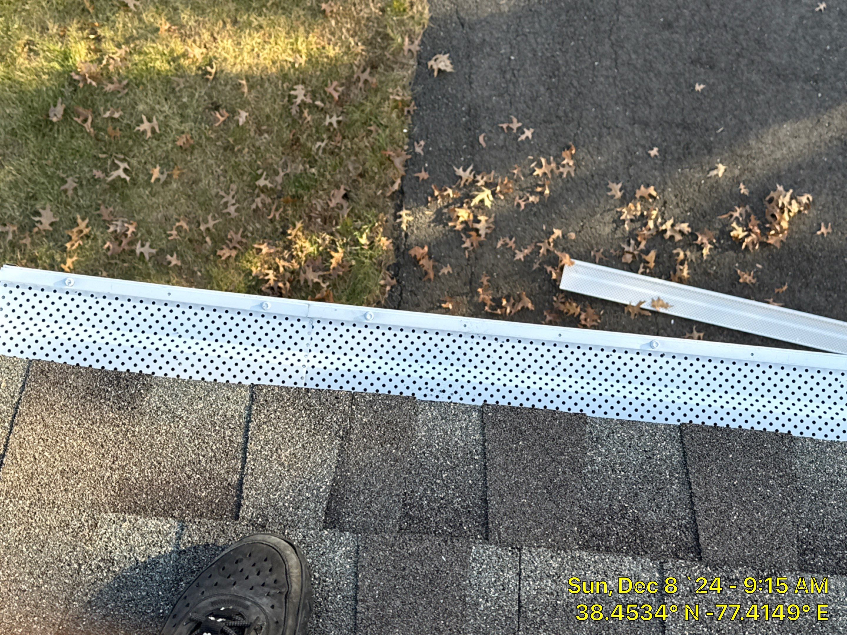 gutters guards using bulldog by La Bendicion Contruction Llc