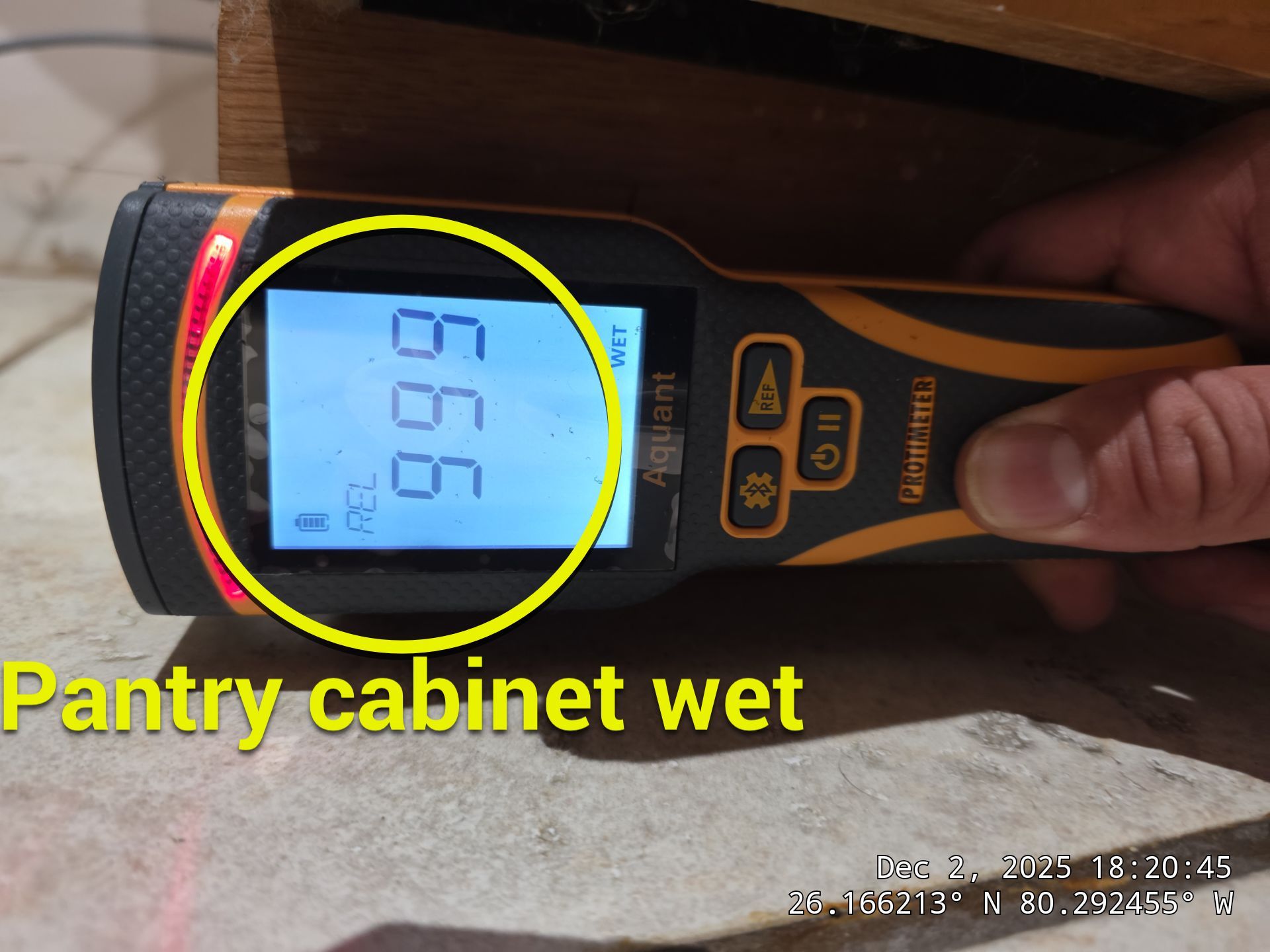 water damage by SuperClean 