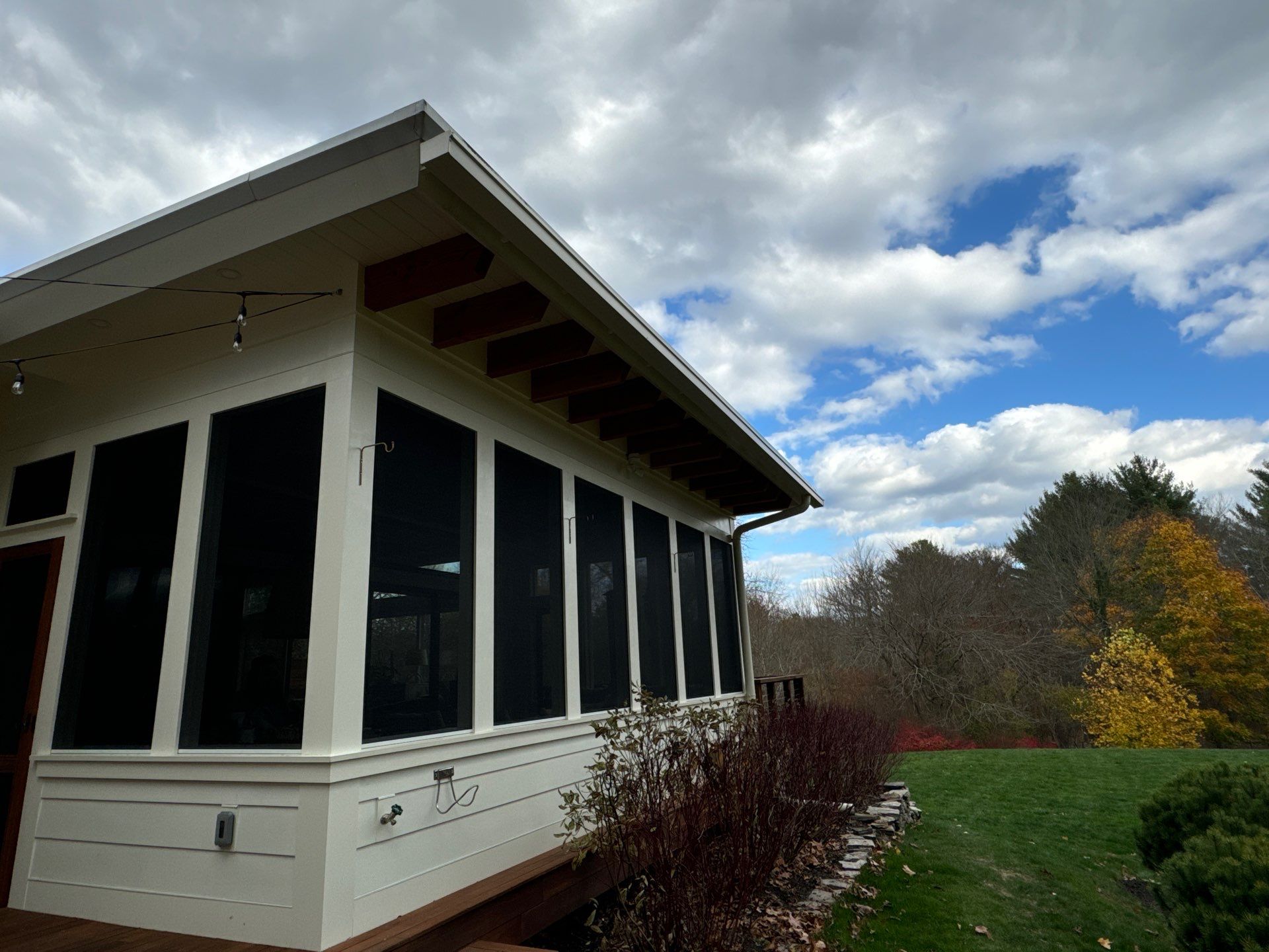 Gutter Installation using 6" Box Style Aluminum Gutter in Norwell, MA by Gutter Pro Enterprises