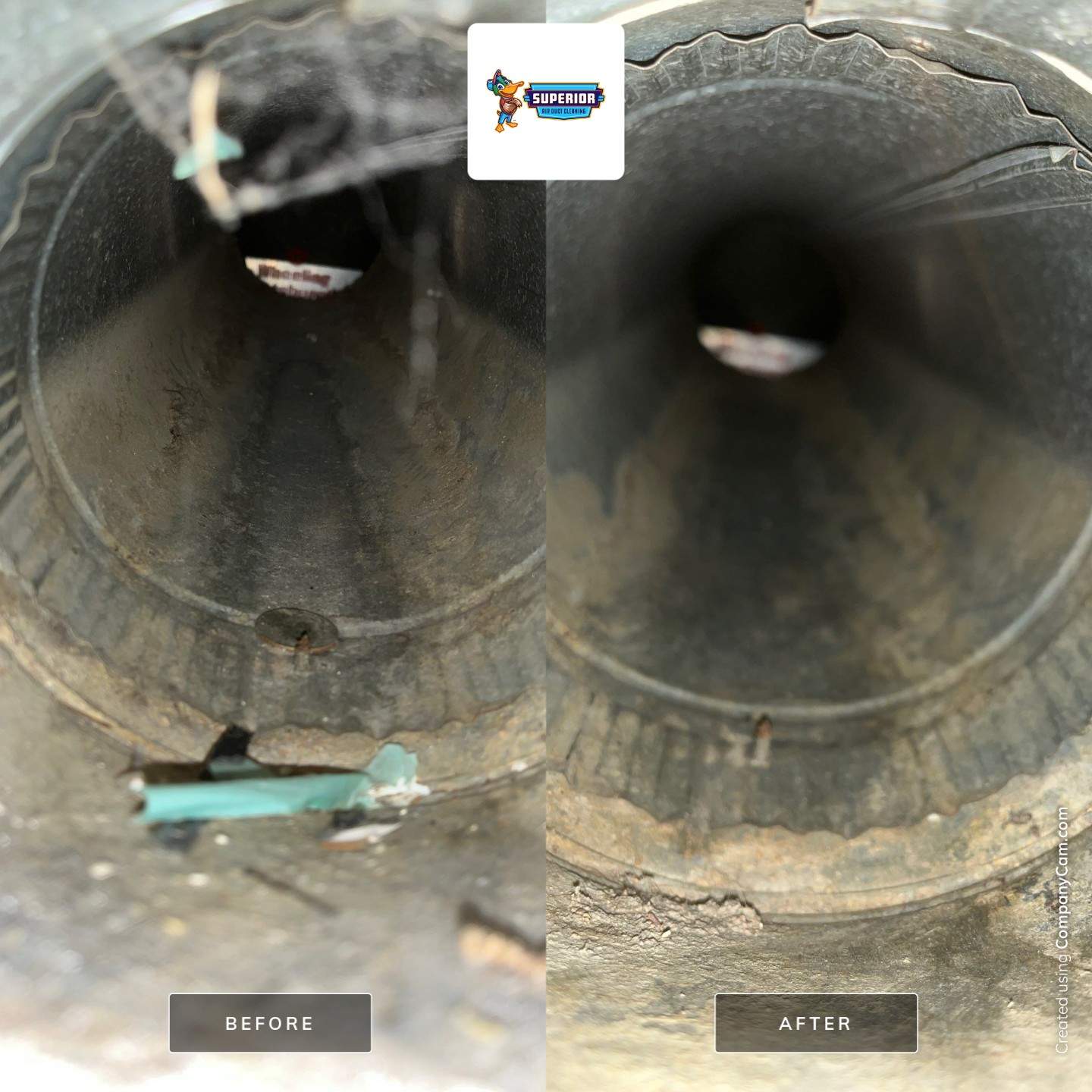Air Duct Cleaning With a Vacuum Truck in Gibsonia, PA by Superior Air Duct Cleaning
