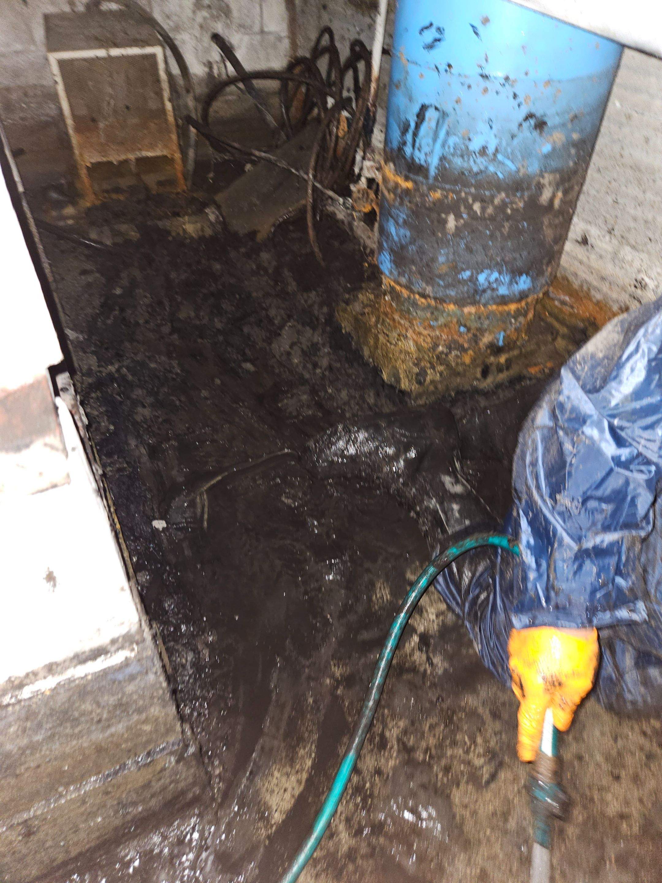 Crawl Space Pump Out, Sludge Removal & Allied Aqua Capture Defense Unit Installation by Allied Water Services
