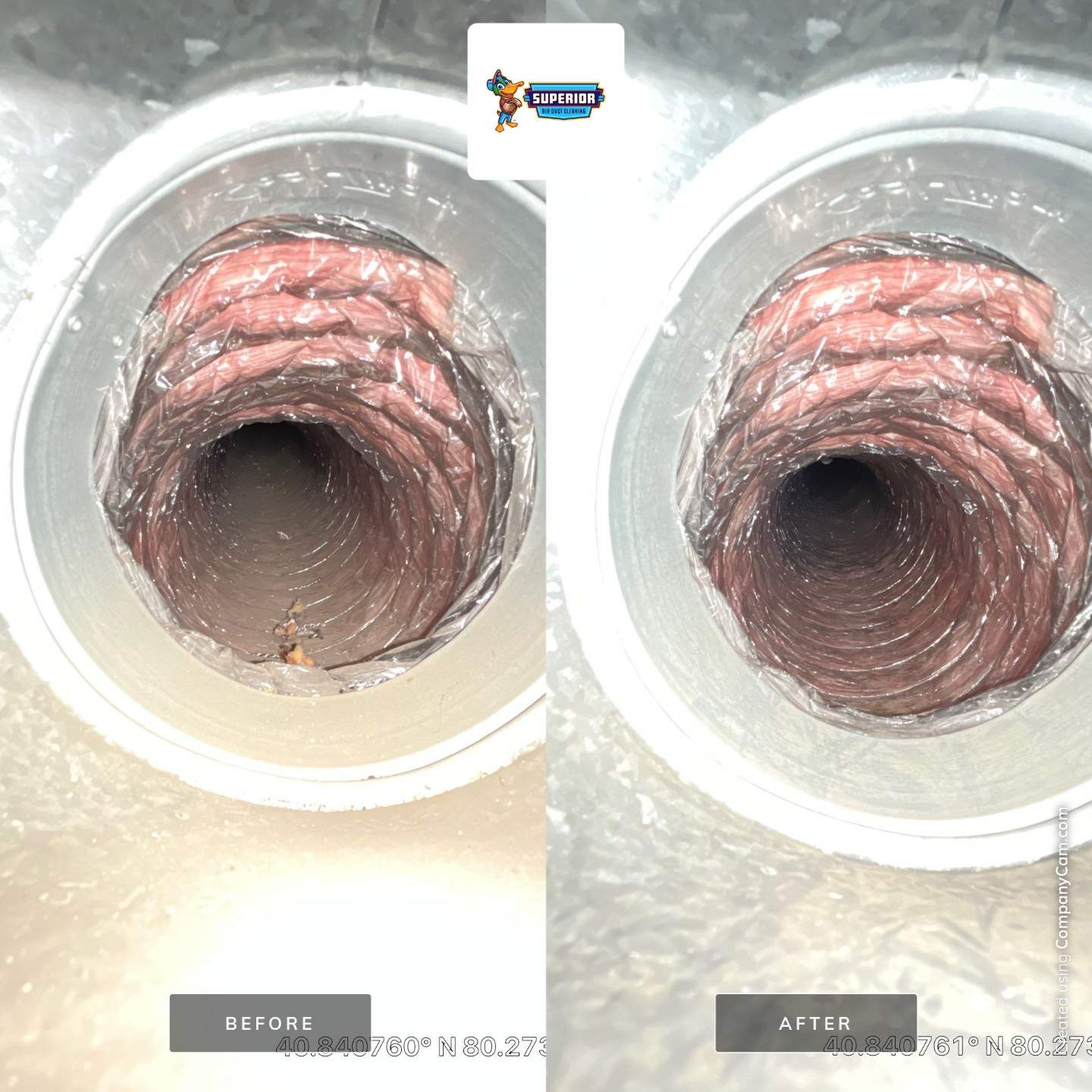 Air Duct Cleaning With a Vacuum Truck in Ellwood City, PA by Superior Air Duct Cleaning