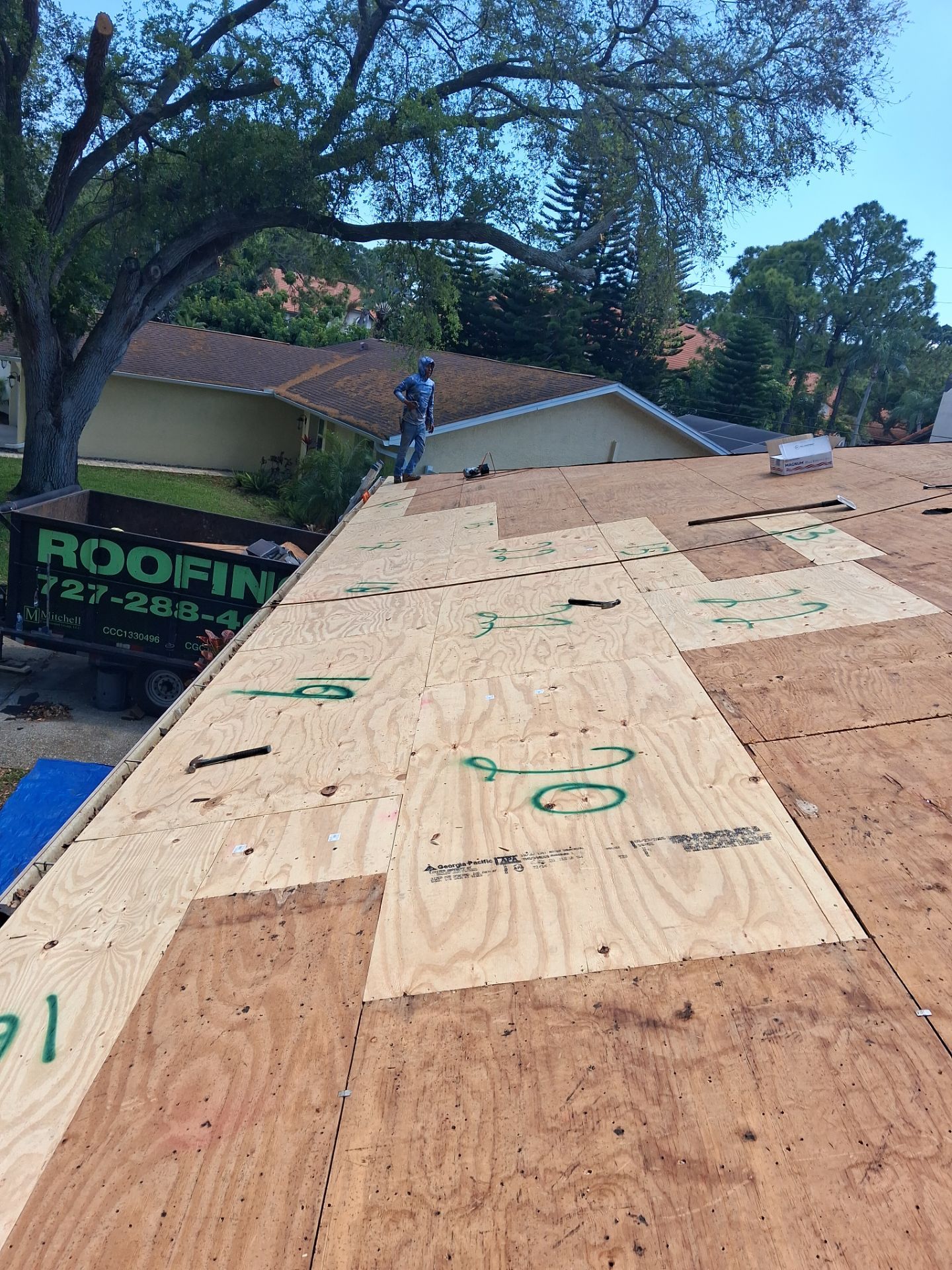 Project in Clearwater 33761 by Mitchell Roofing Company LLC