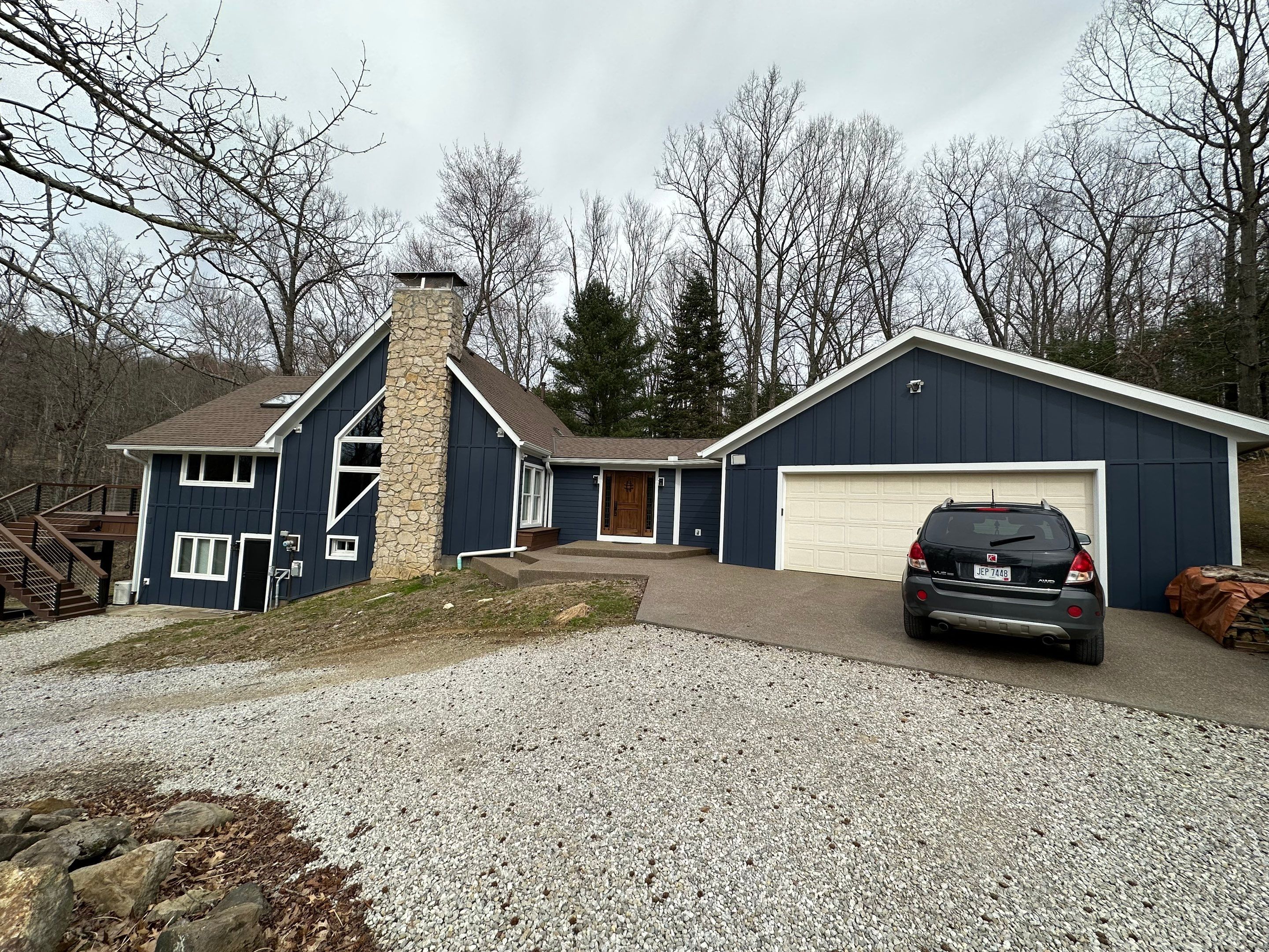 Siding Installation using James Hardie Board & Batten Siding by Best Roofing & Siding Company