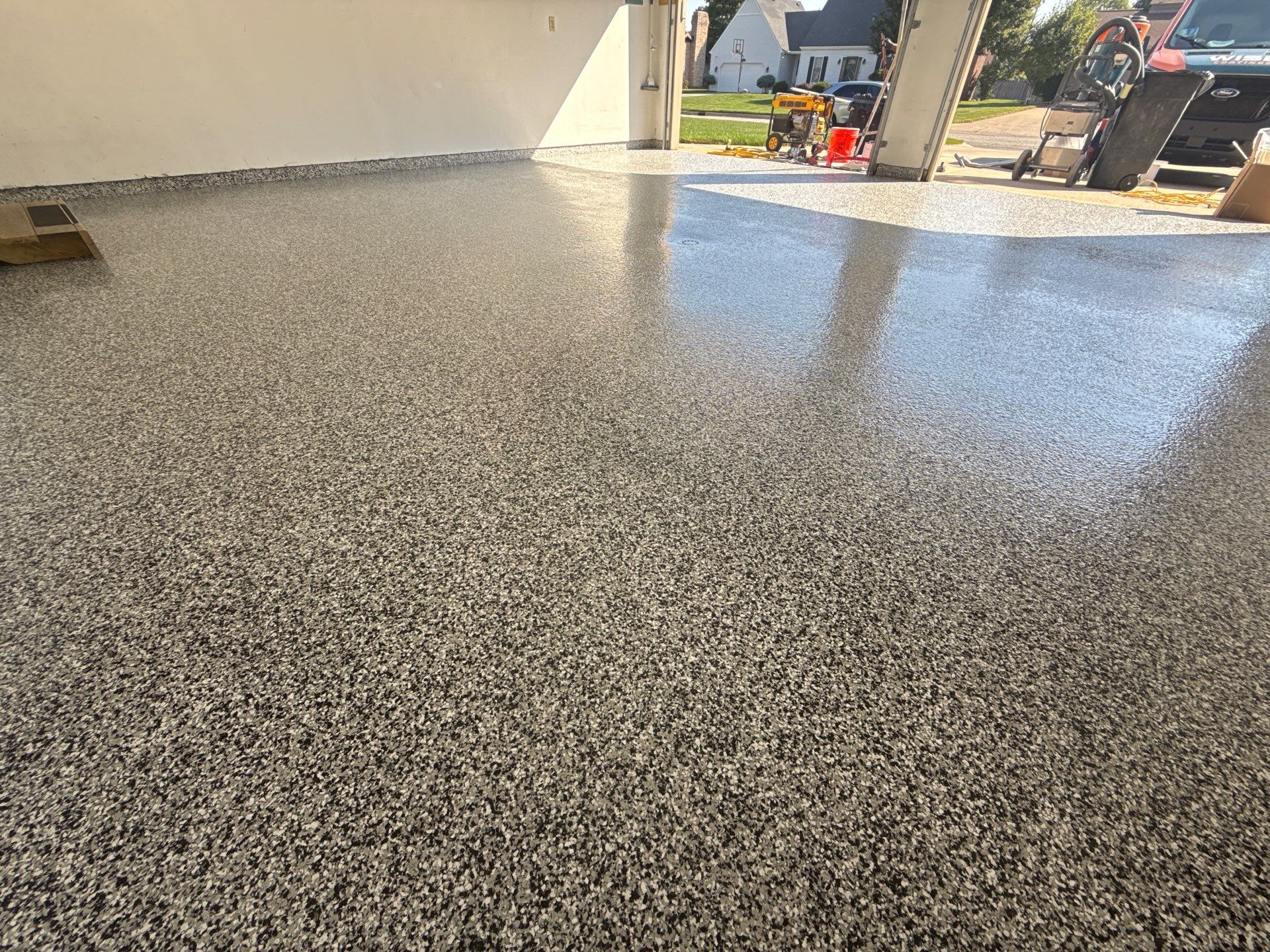 Project in Saginaw by Wise Coatings of Central Michigan