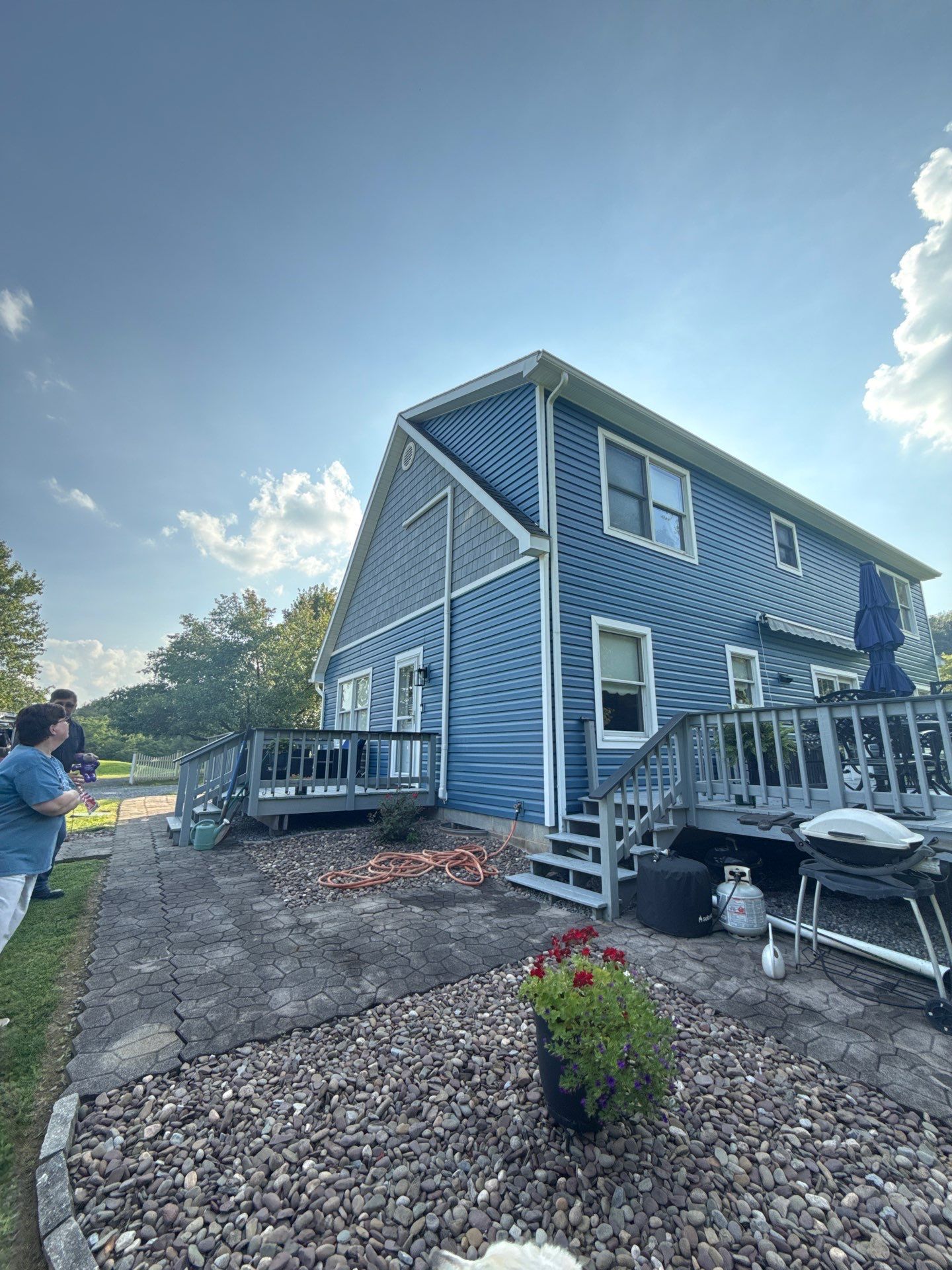 Chris Gallagher Siding Installation  by Good Hands Roofing