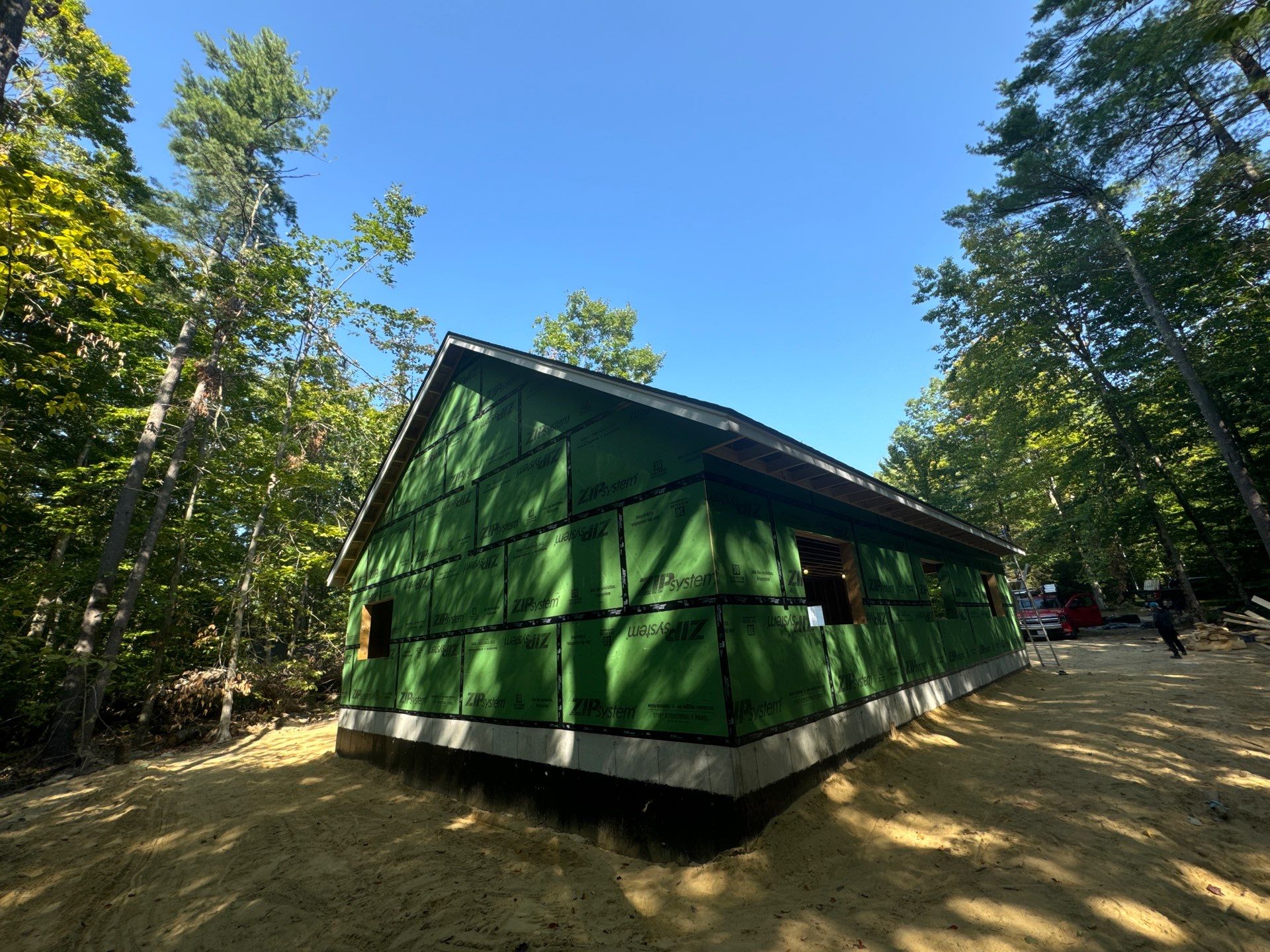 Nottingham, NH – New Construction Framing & Owens Corning Roof Installation by Tall pine roofing
