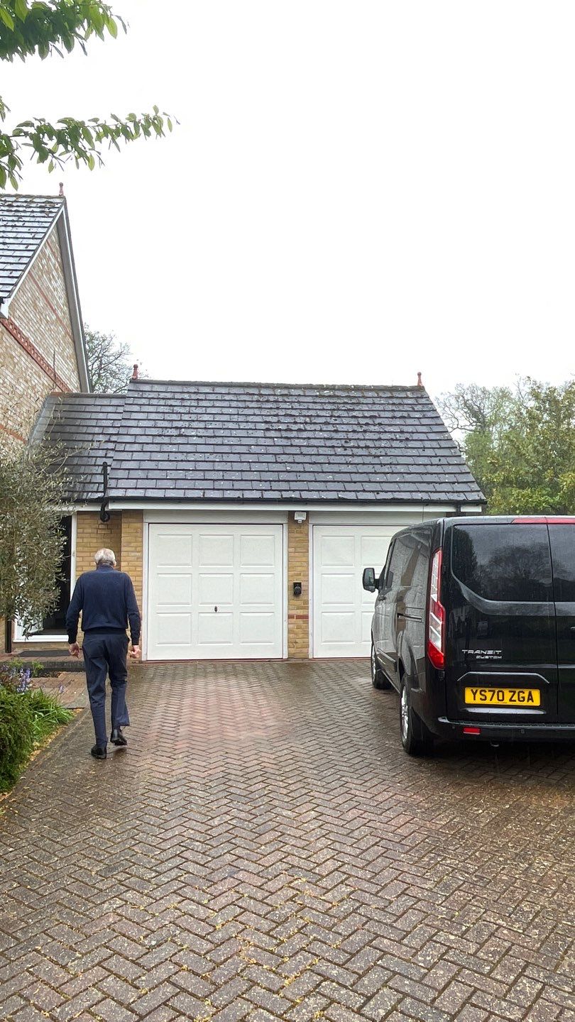 Roof Clean - Biocide Treatment using Honda 15lpm Low Pressure Washing Machine by Ges Exterior Cleaning ltd