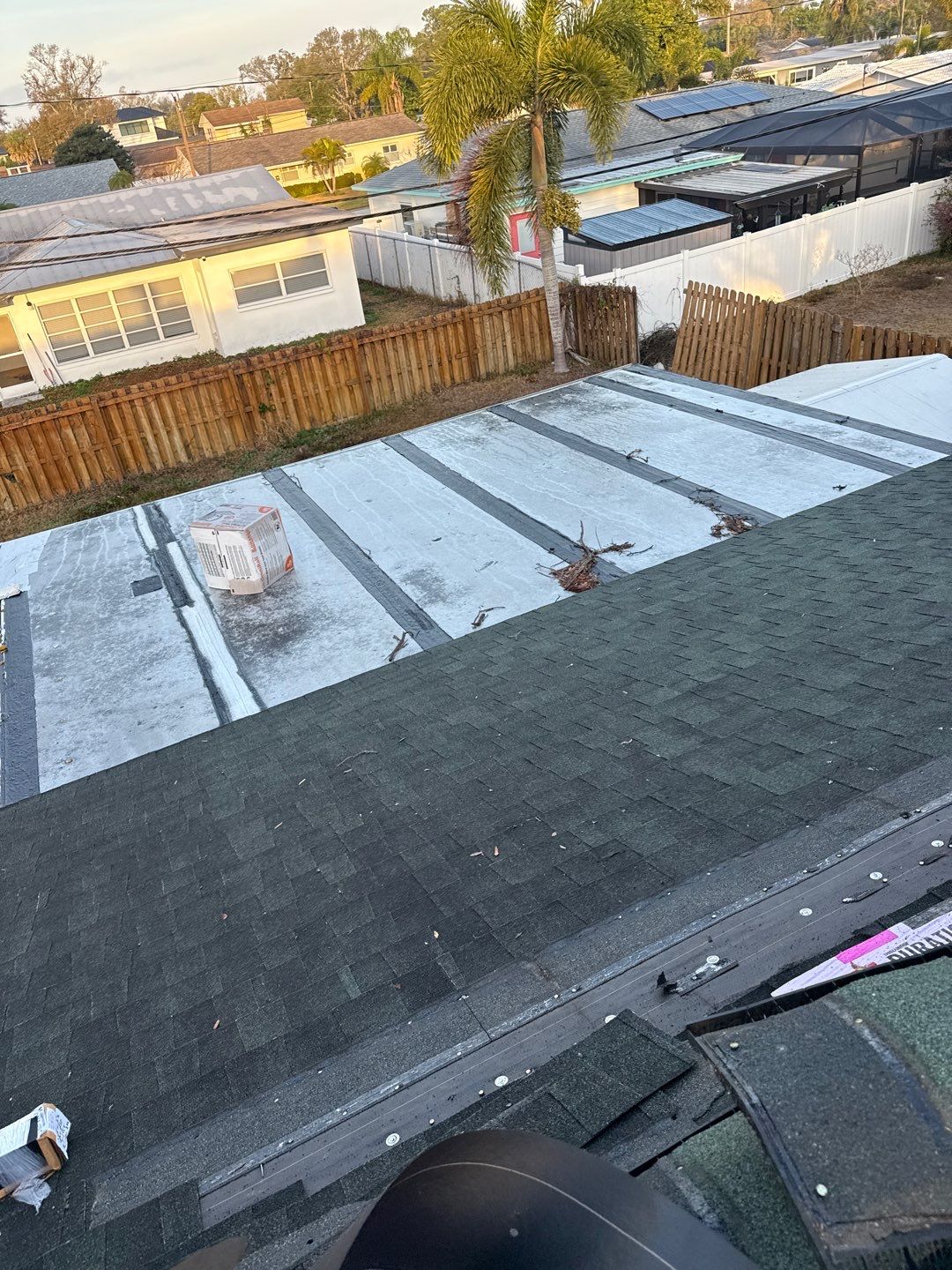 Project in St. Petersburg 33710 by Mitchell Roofing Company LLC 