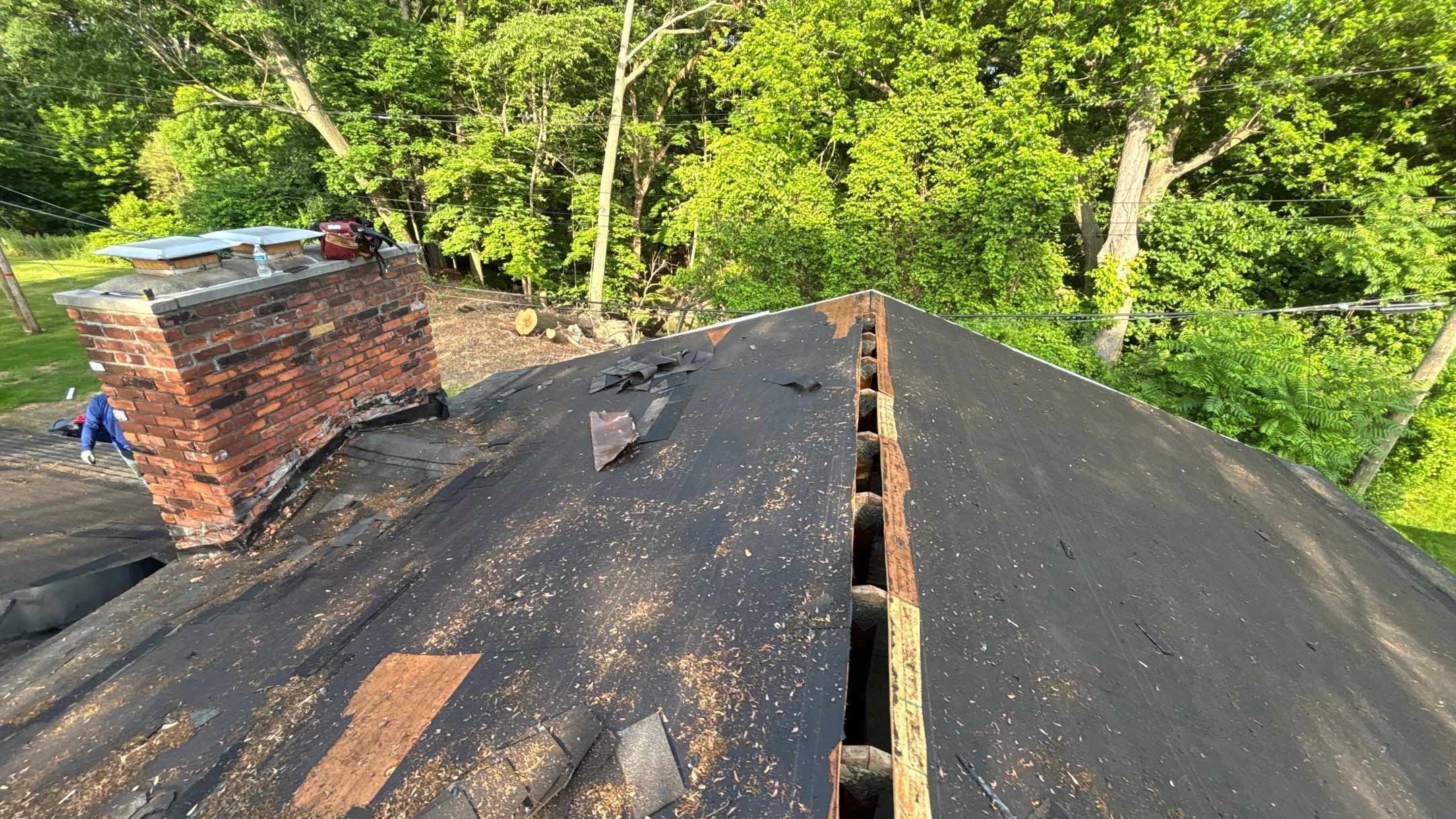 Roof Replacement using Owens Corning Estate Gray by 180 Contractors