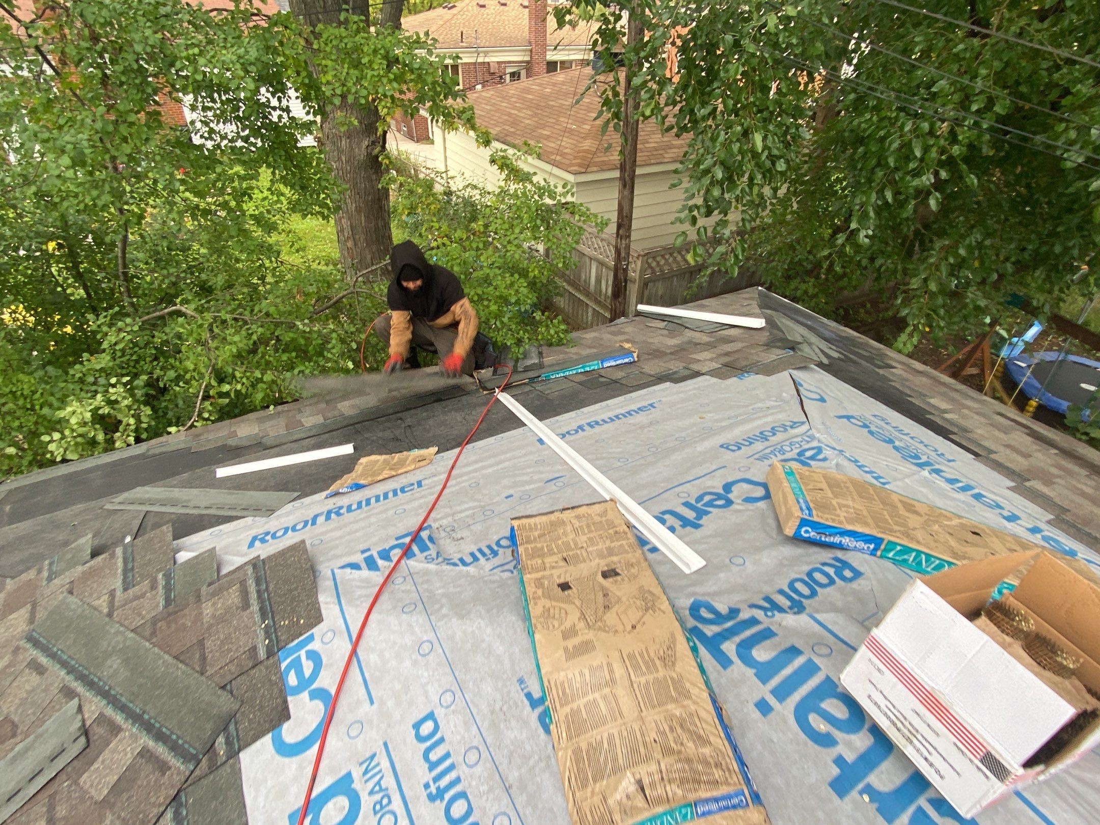 Roof Replacement using CertainTeed Landmark by 180 Contractors