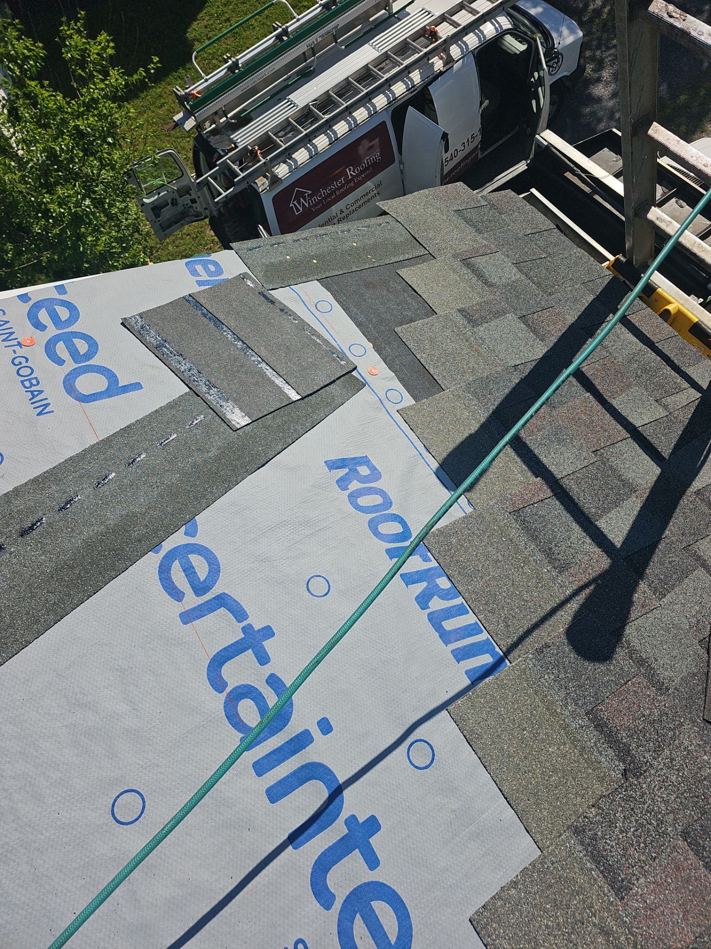 Roof Replacement - Colonial Slate  by Winchester Roofing