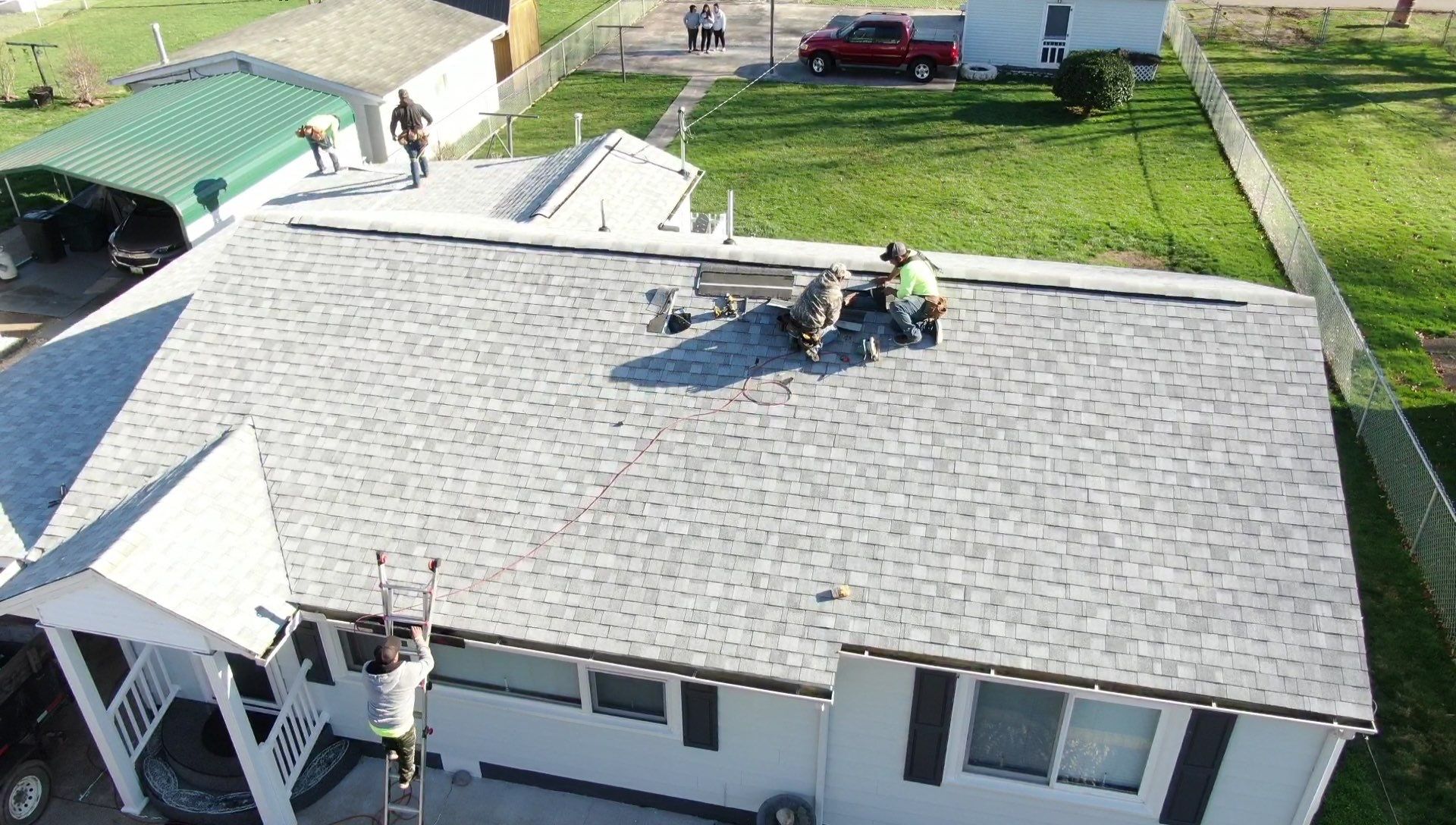 Residential Roofing Installation using Performance Shingles by Mr. Roofer