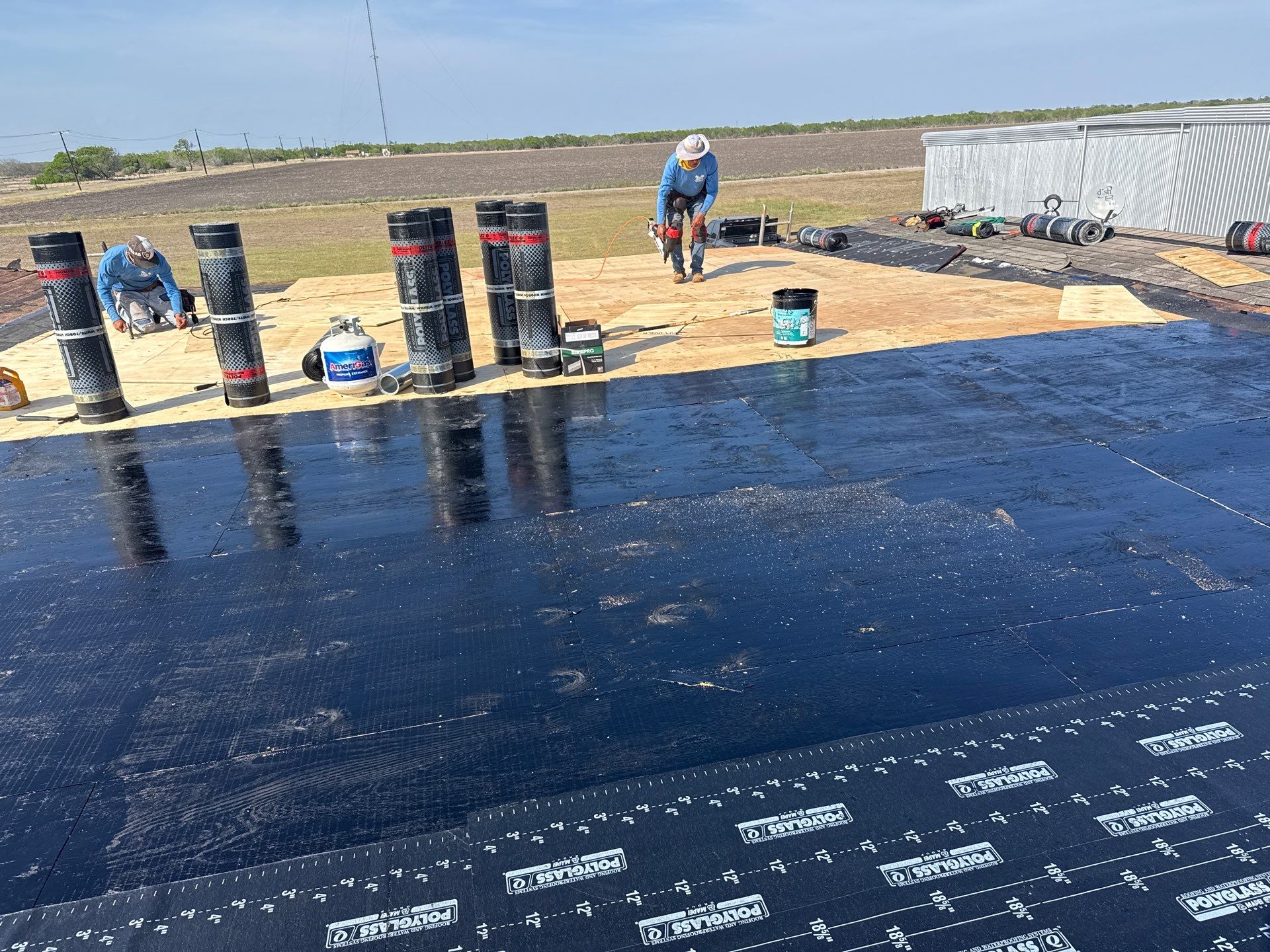 Blown away in Bishop Texas by Bayfront Roofing and Construction