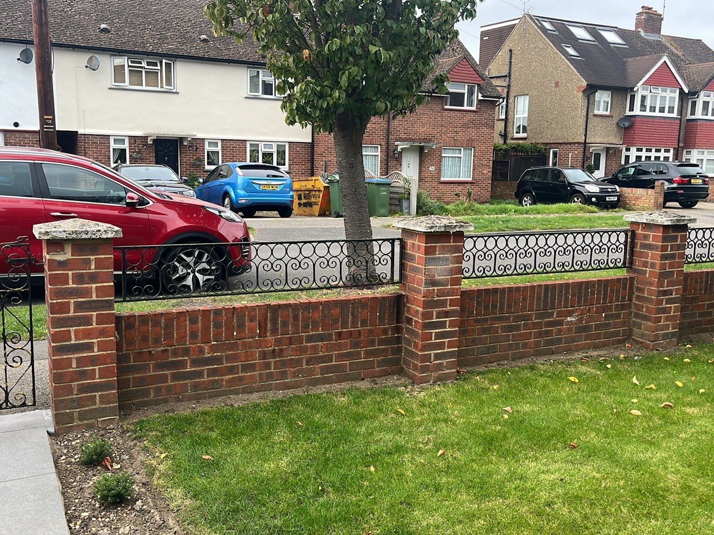 Roof Clean and Coping Stones using Honda 15lpm Low Pressure Washing Machine by Ges Exterior Cleaning ltd