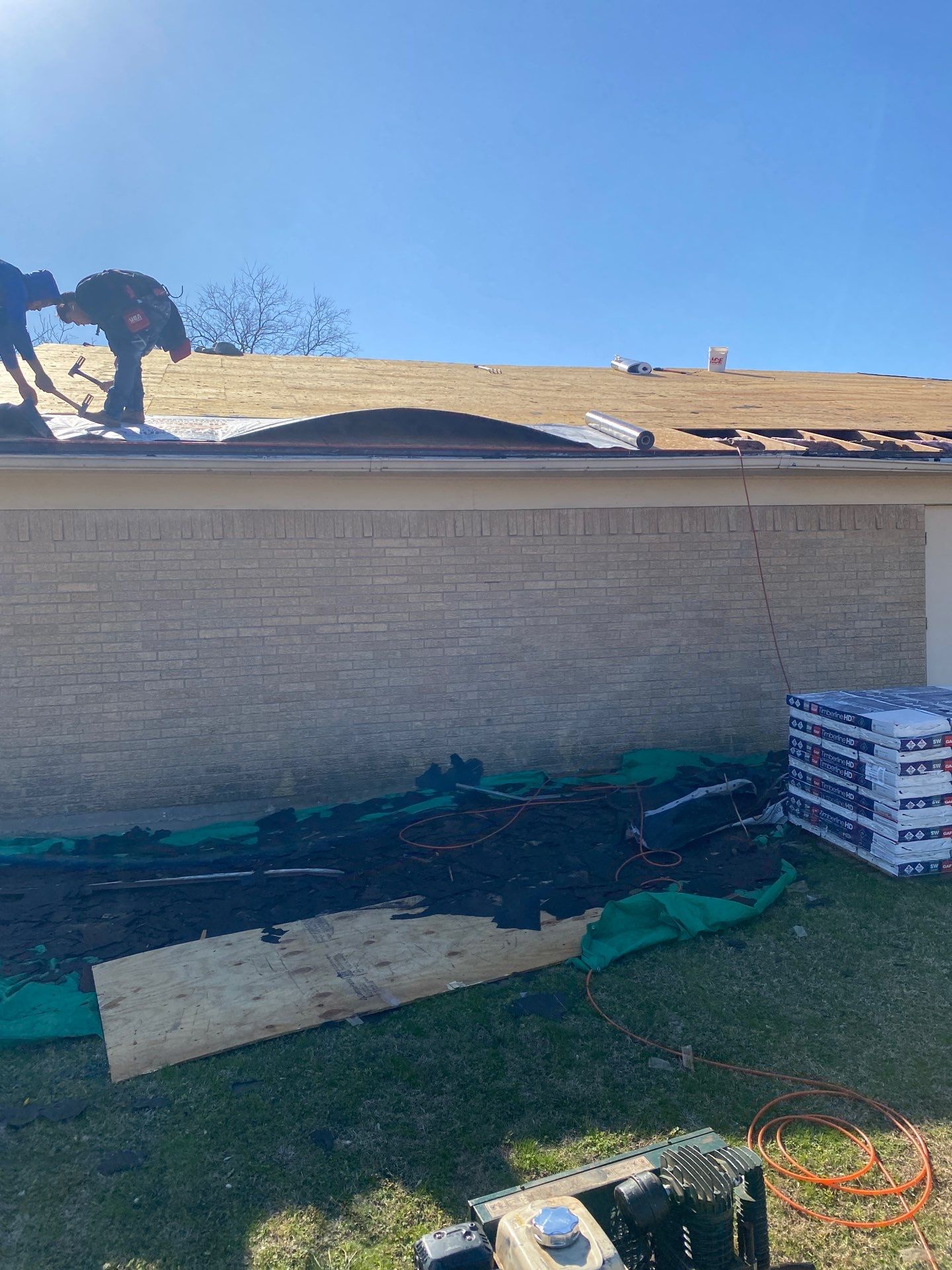 Project in Durant by BANA Roofing and Solar Supply