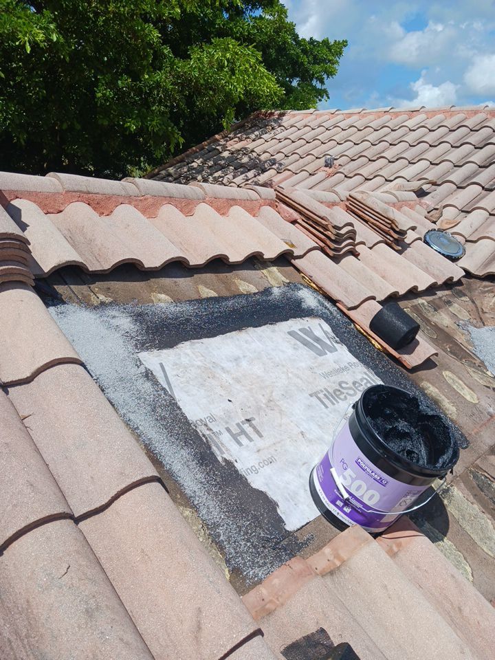 Concrete Tile Roof Repair using Concrete Roof Tile by Aastro Roofing