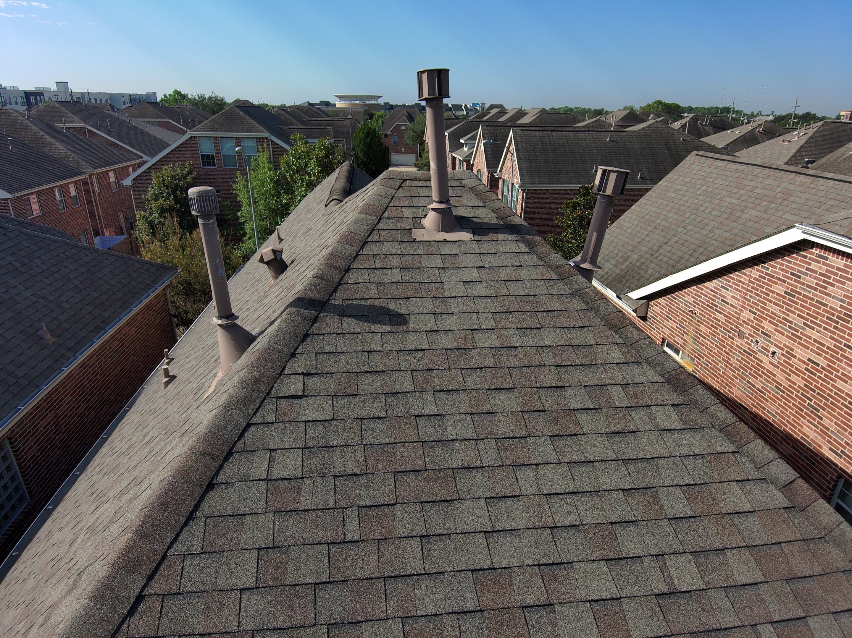 Residential Roofing Installation using Owen's Corning Duration (Lifetime) Shingles by Roof Repair Company