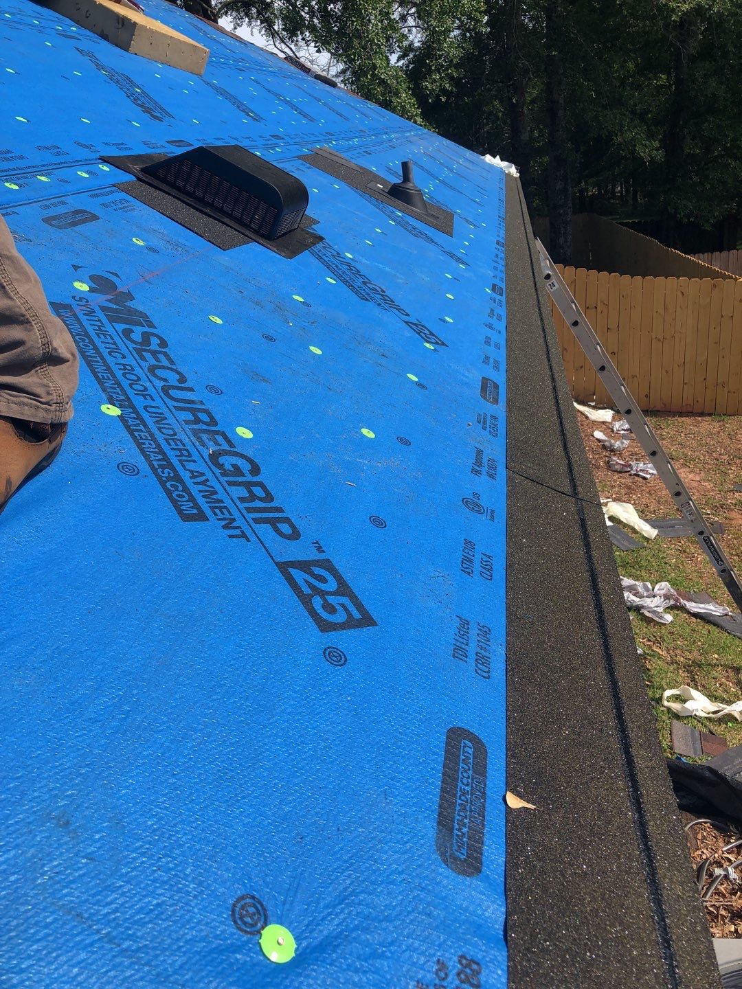 Residential Roofing Installation using Roof Replacement by American Roofing & Construction LLC