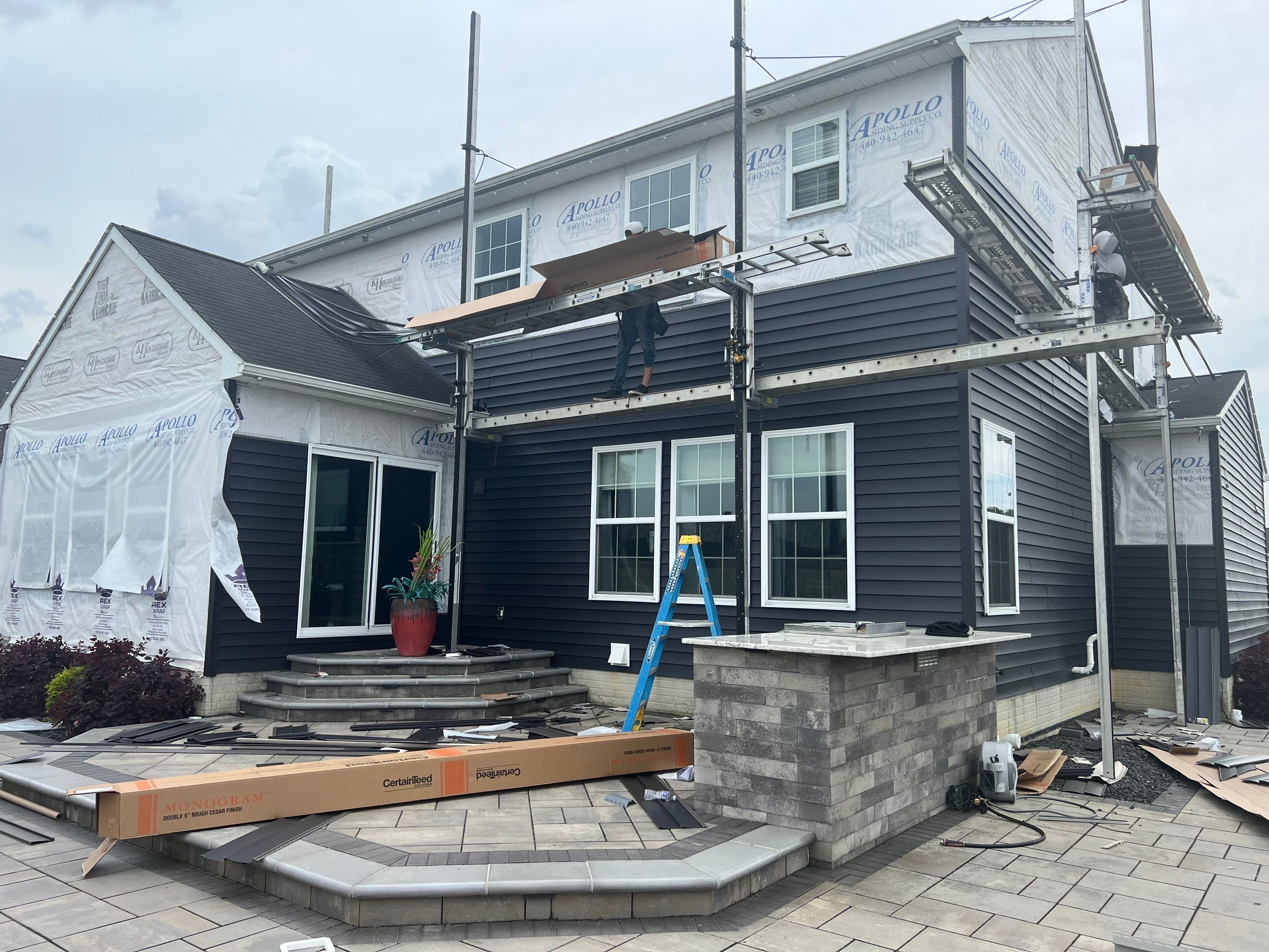 Siding and Garage Door Replacement by Homestyle in North Ridgeville by Homestyle Home Improvements (HHI)