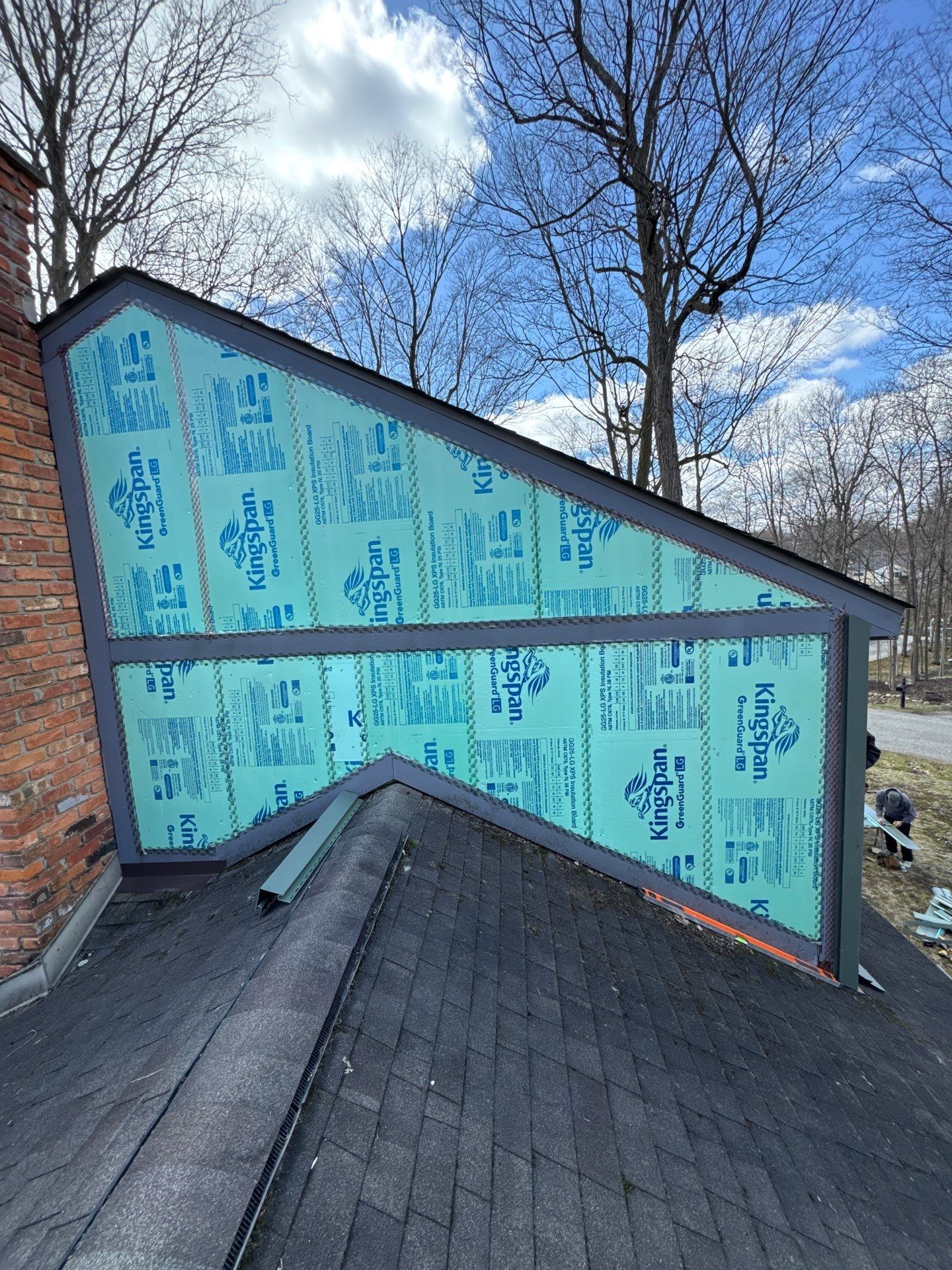 Siding Replacement using Alside Charter Oak D4.5" Deep Moss by 180 Contractors